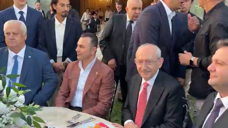 Kemal Kılıçdaroğlu nikah töreninde