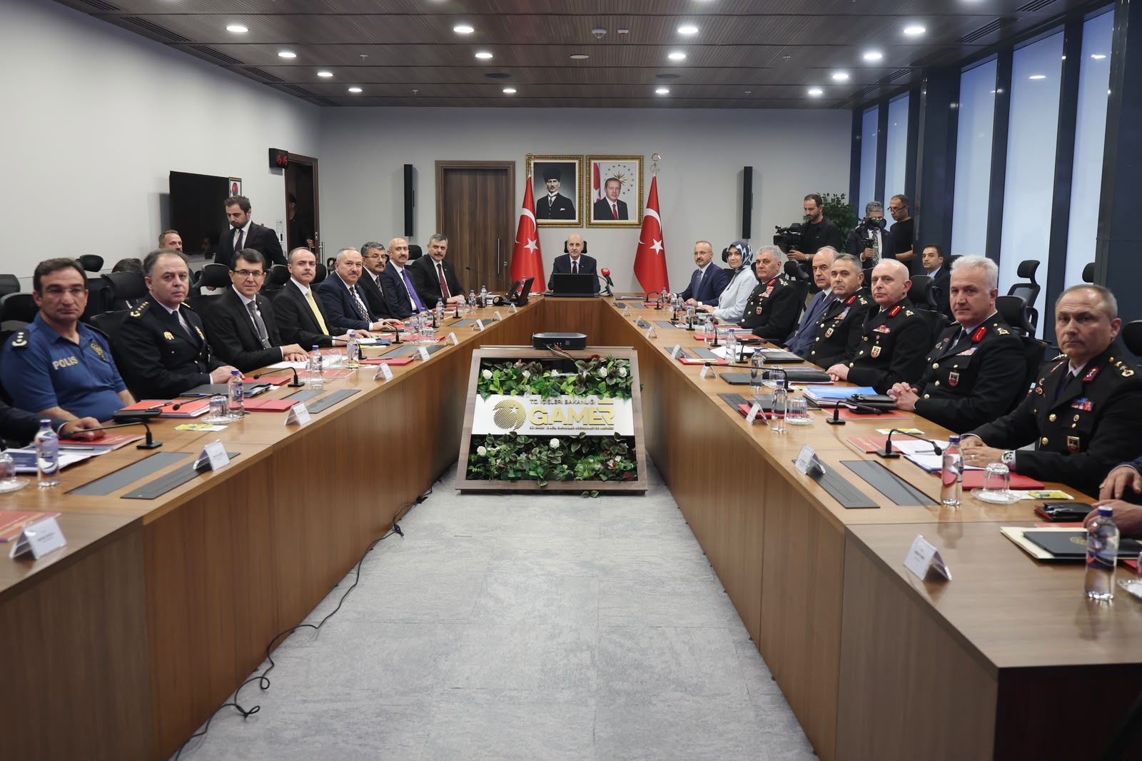 İçişleri Bakanı Mustafa Çiftçi güvenlik toplantısı Terörsüz Türkiye
