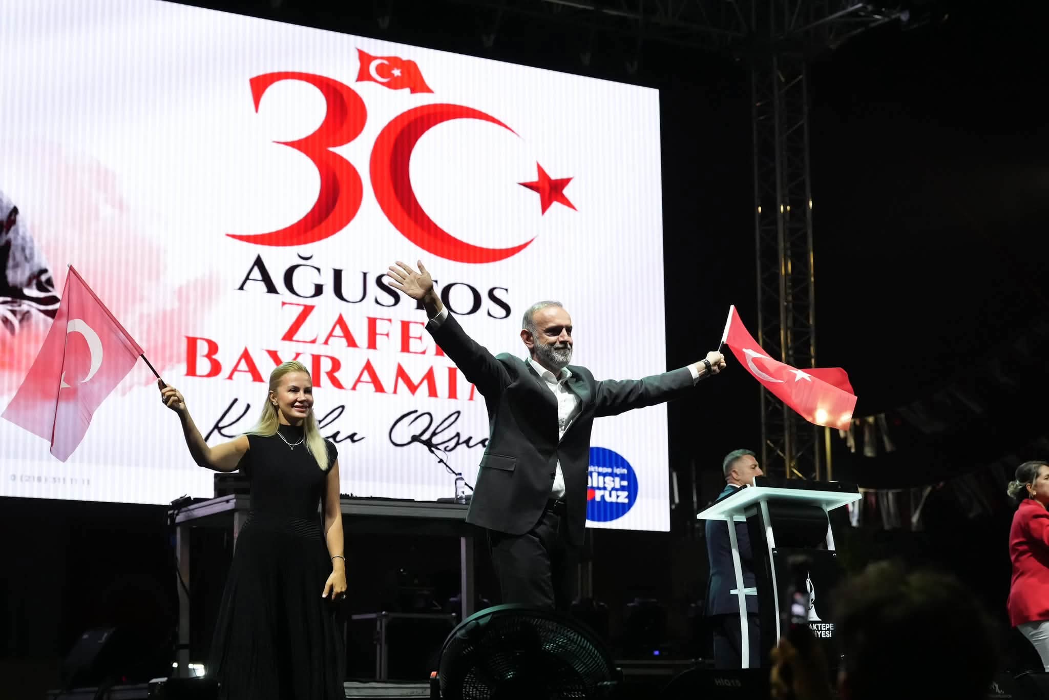 Sancaktepe Belediye Başkanı Alper Yeğin 30 Ağustos konuşması