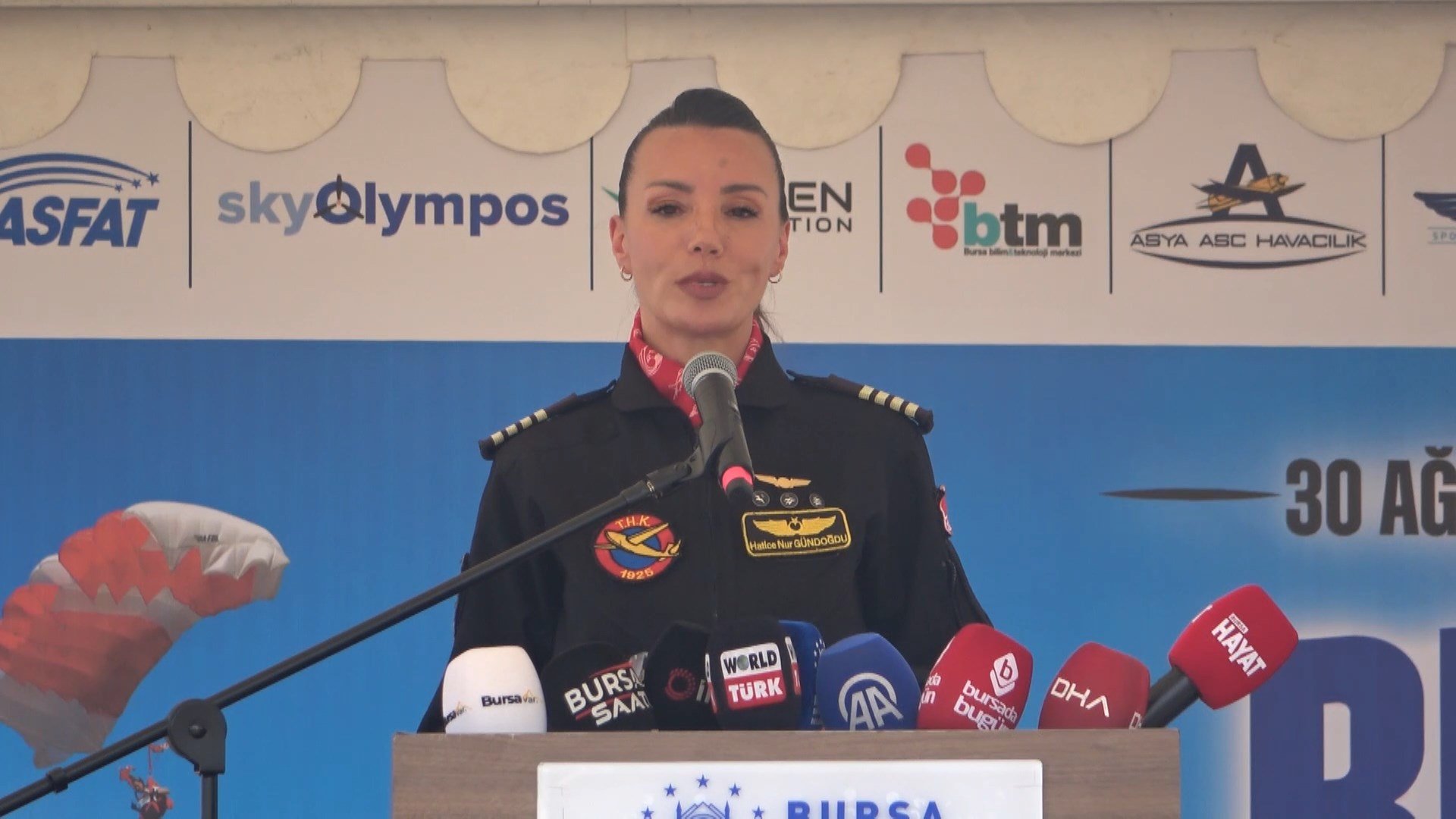 THK Bursa Şubesi Havacılık Şöleni