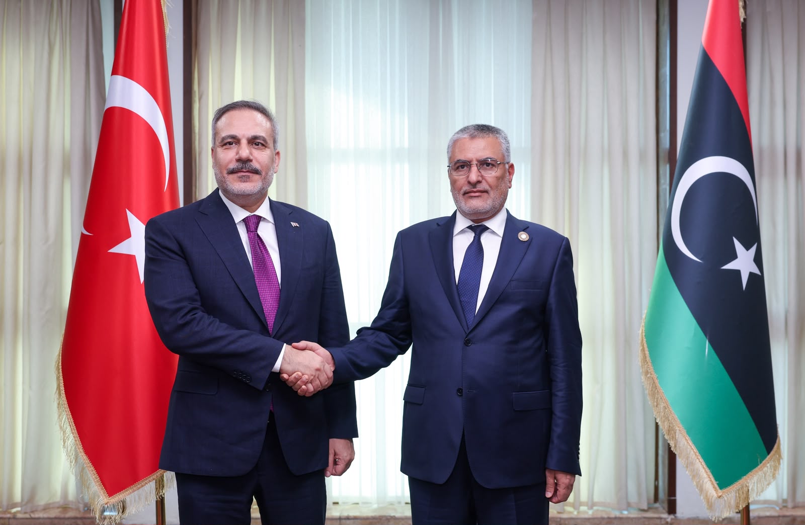 Bakan Fidan ve Takala görüşmesi