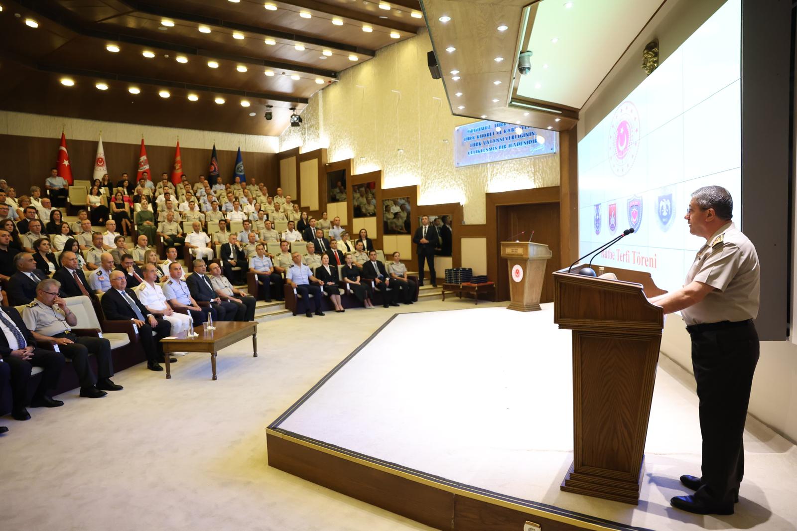 Yaşar Güler Selçuk Bayraktaroğlu Rütbe Töreni