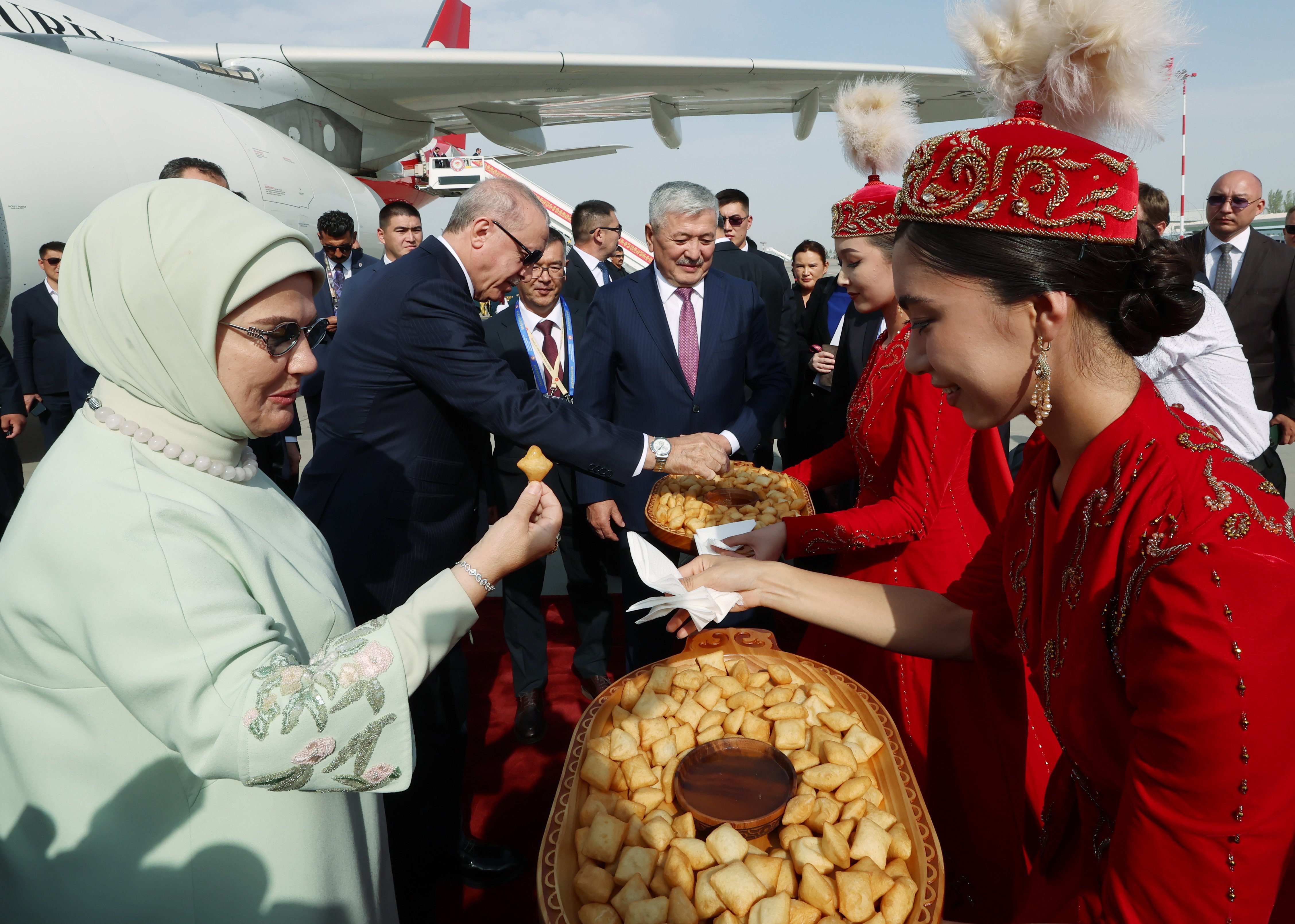Cumhurbaşkanı Erdoğan Kırgızistan