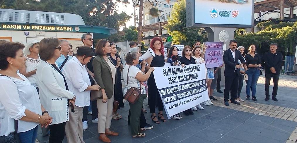 Kayseri Kadın Platformu basın açıklaması