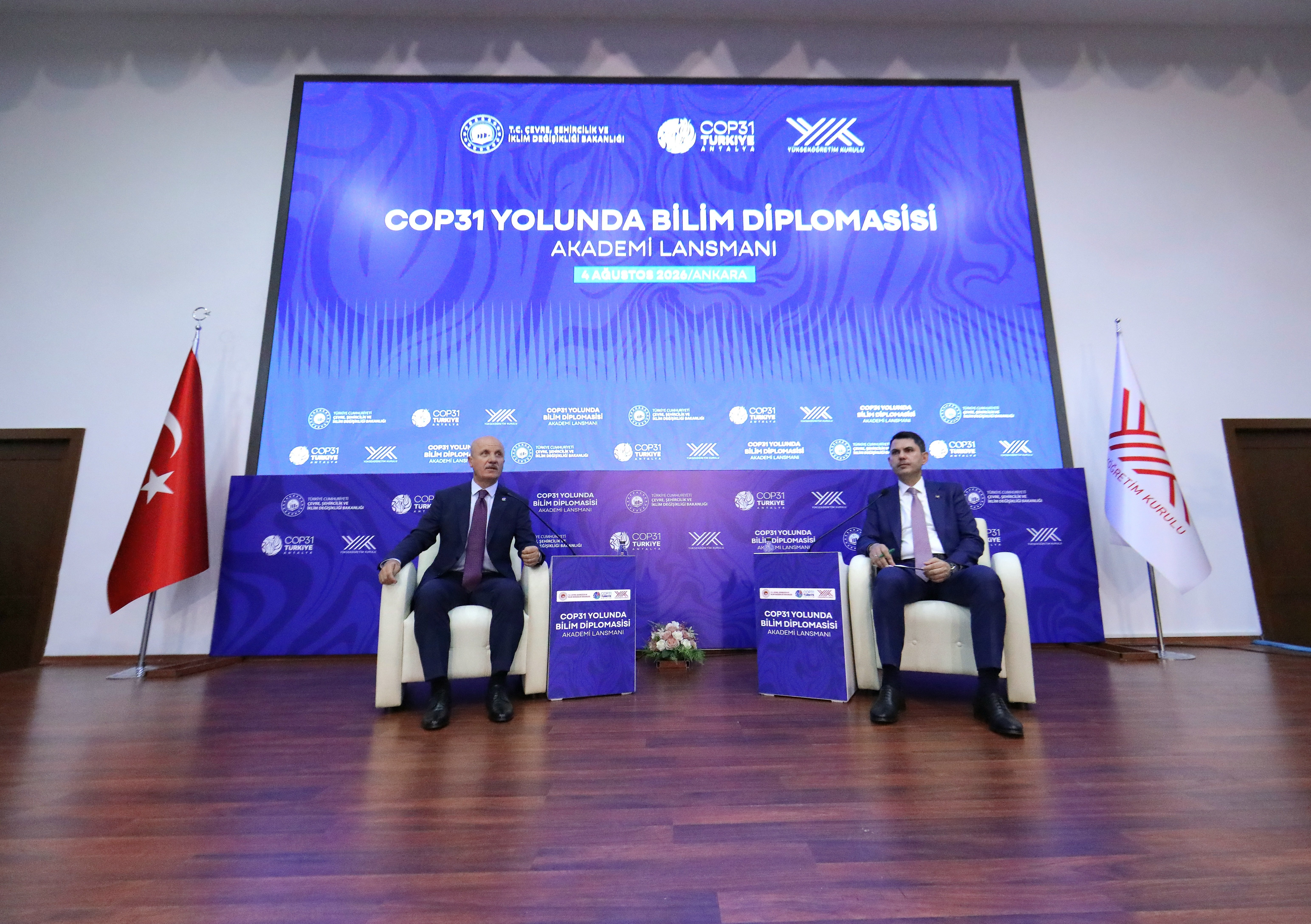 COP31 Yolunda Bilim Diplomasisi Akademi Lansmanı katılımcıları