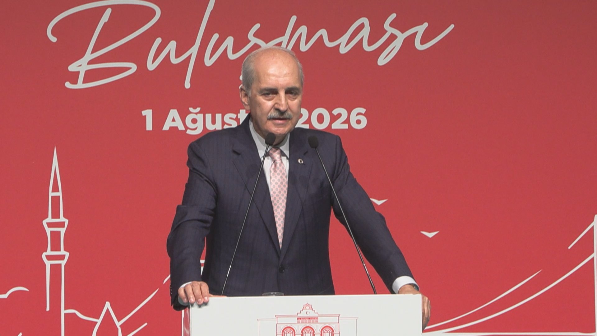 TBMM Başkanı Numan Kurtulmuş YKS buluşmasında konuştu