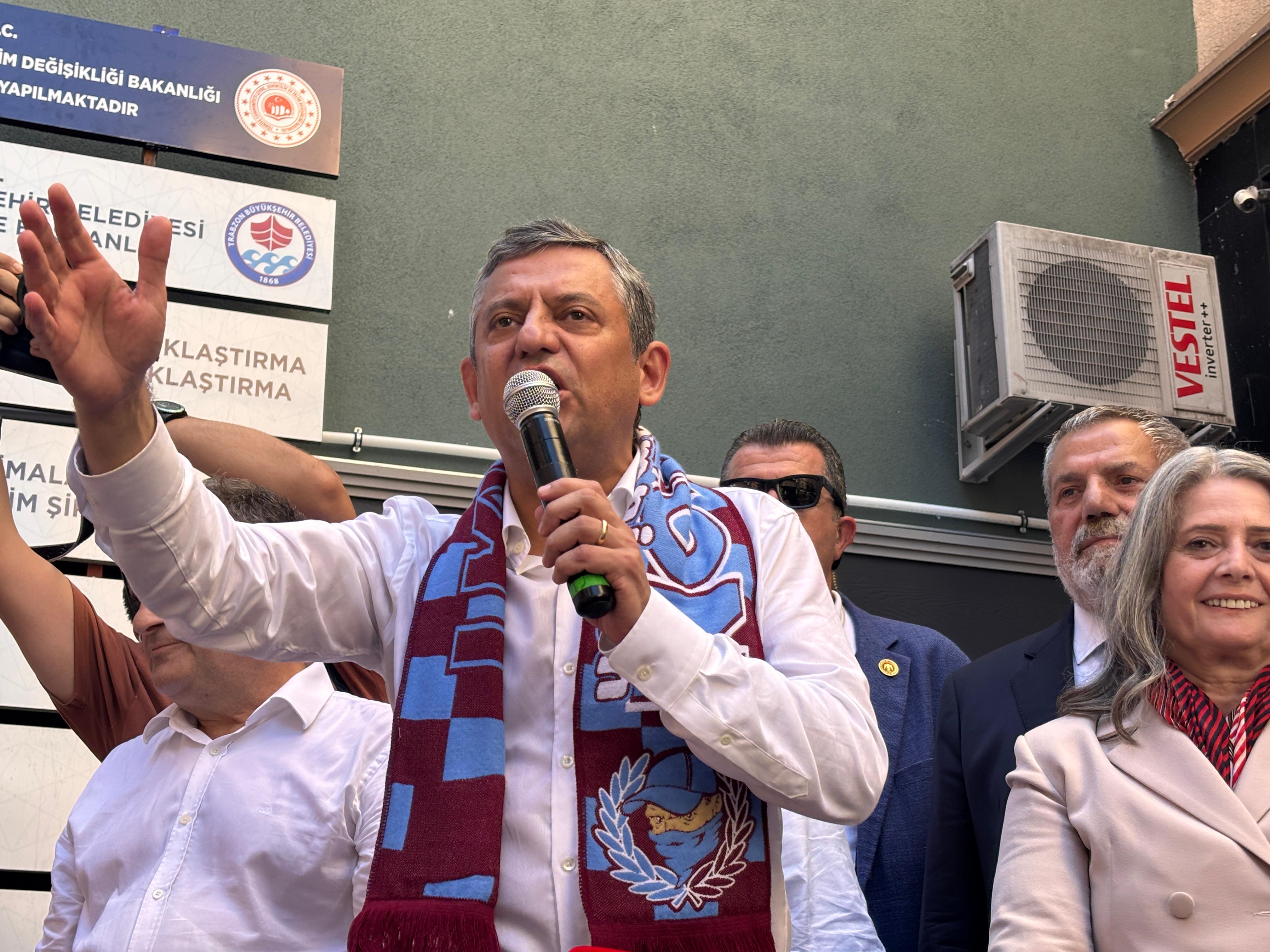 Özgür Özel Yeni Parti Trabzon ziyareti