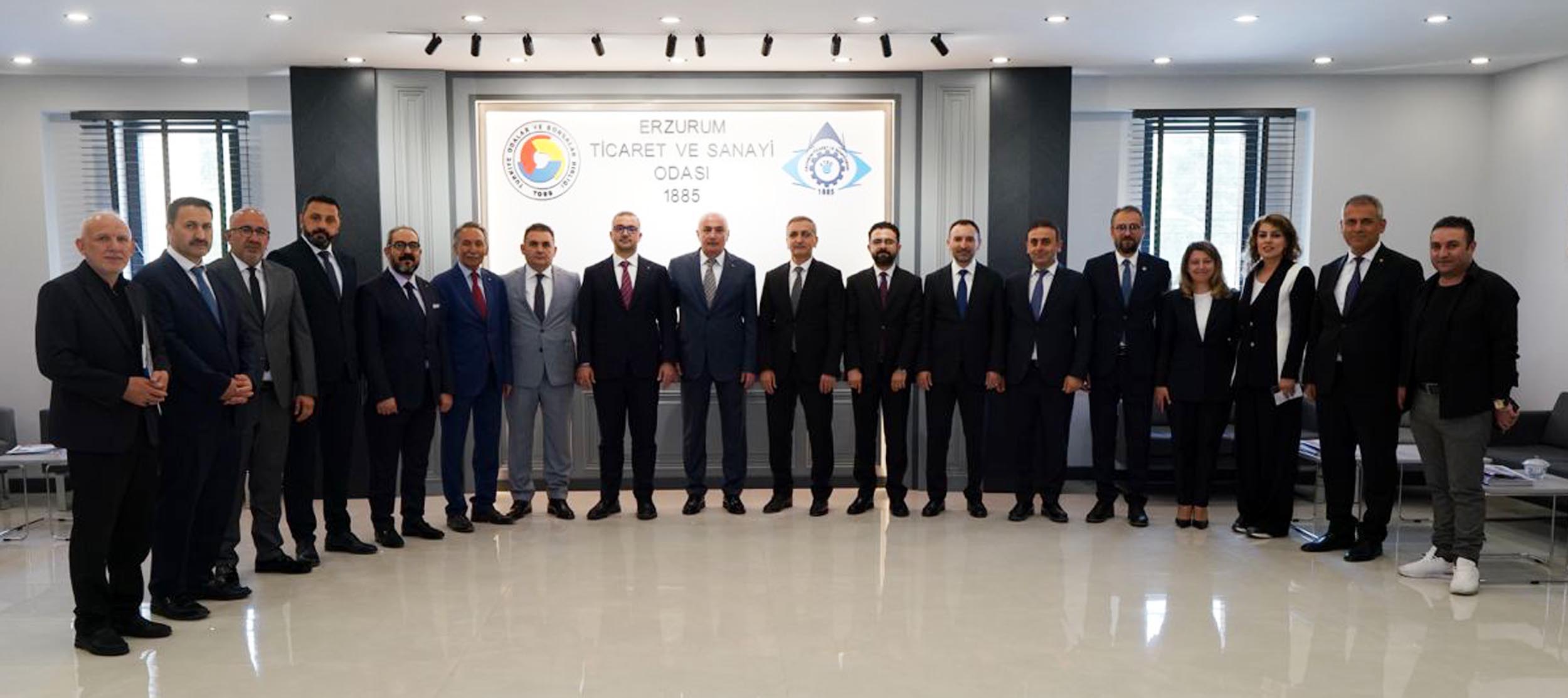 TCMB Başkanı Fatih Karahan ETSO toplantısı