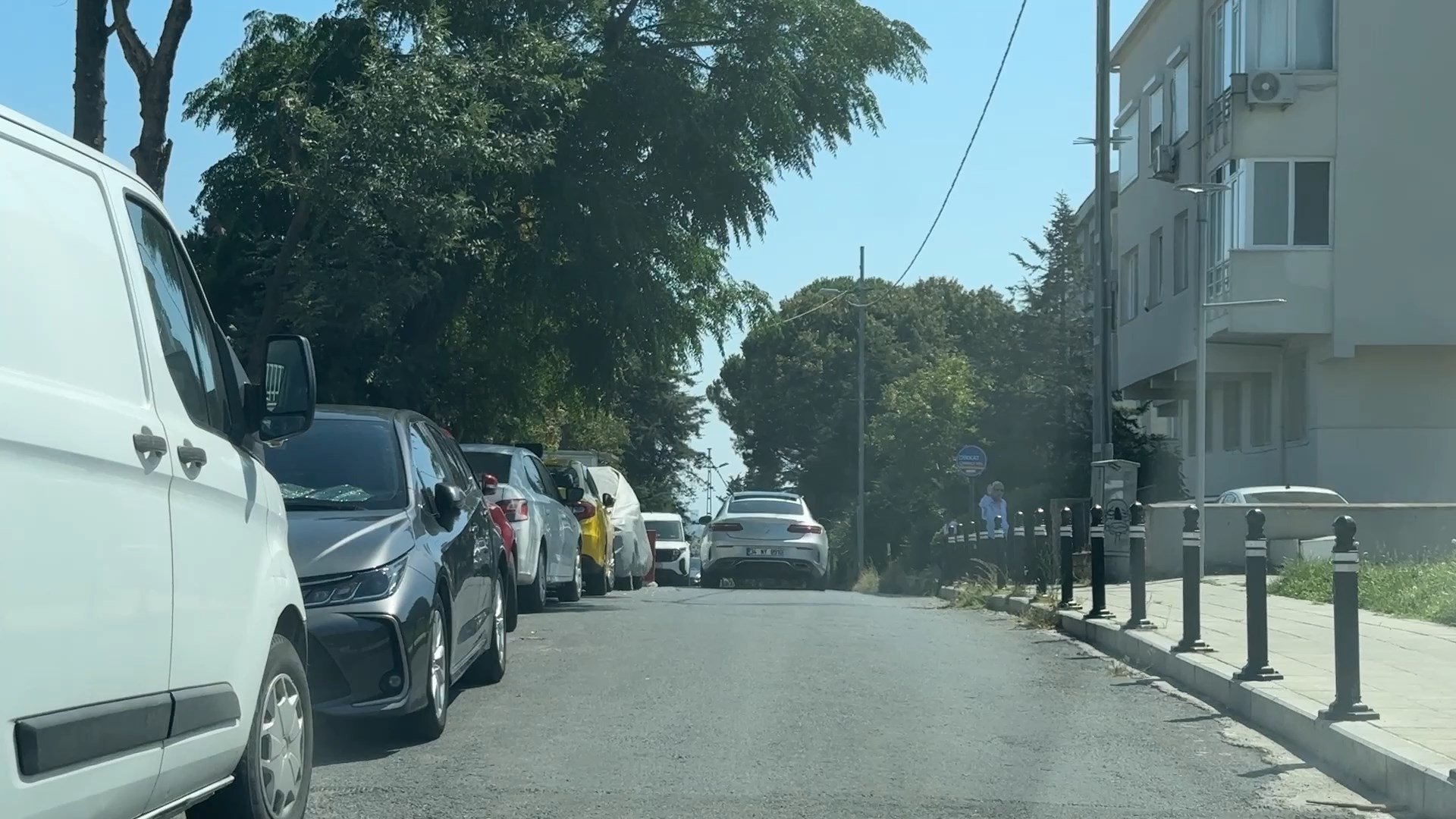 Polis ekiplerinin çalışması