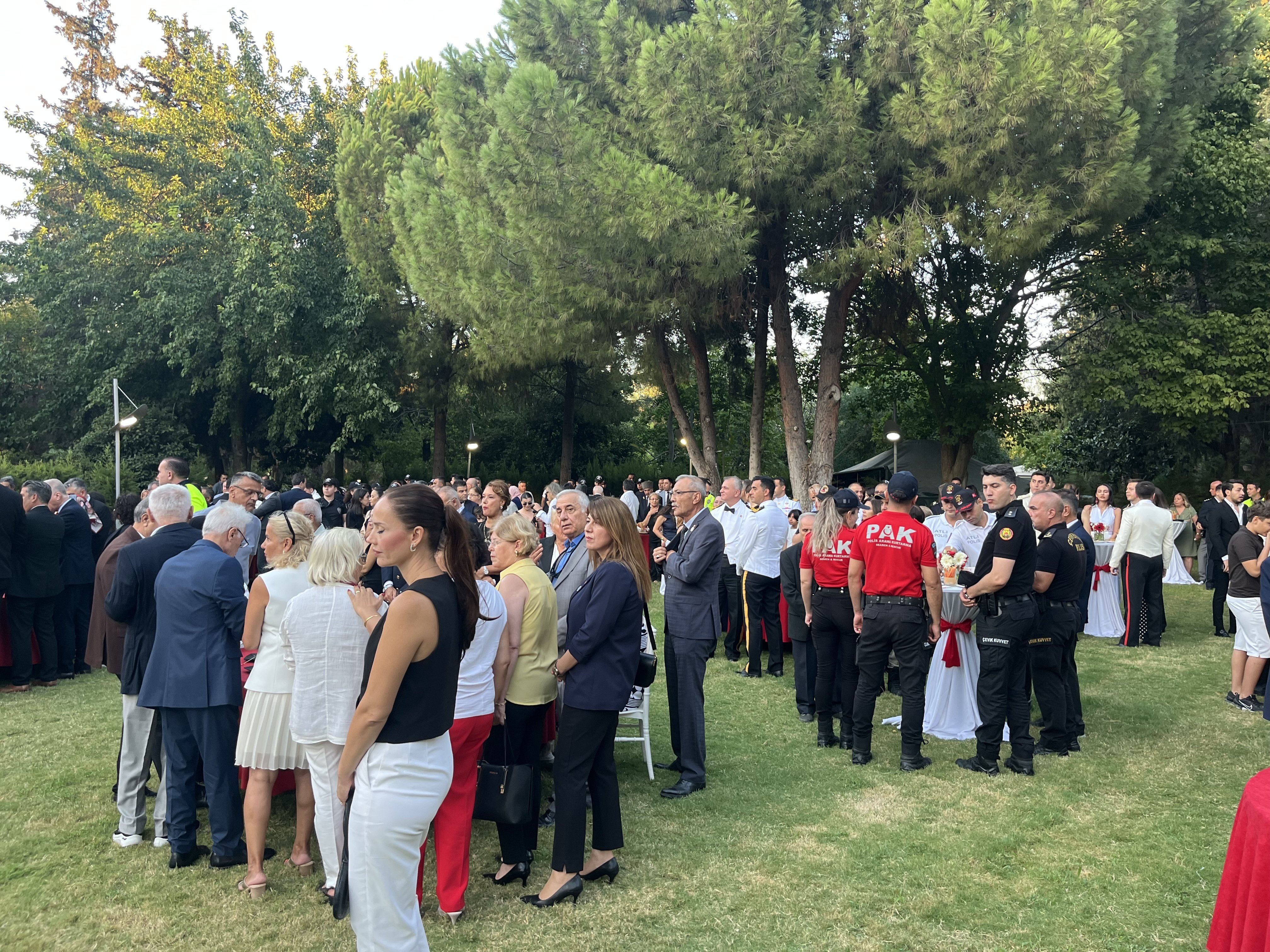 Zafer Bayramı resepsiyonu İzmir Valiliği