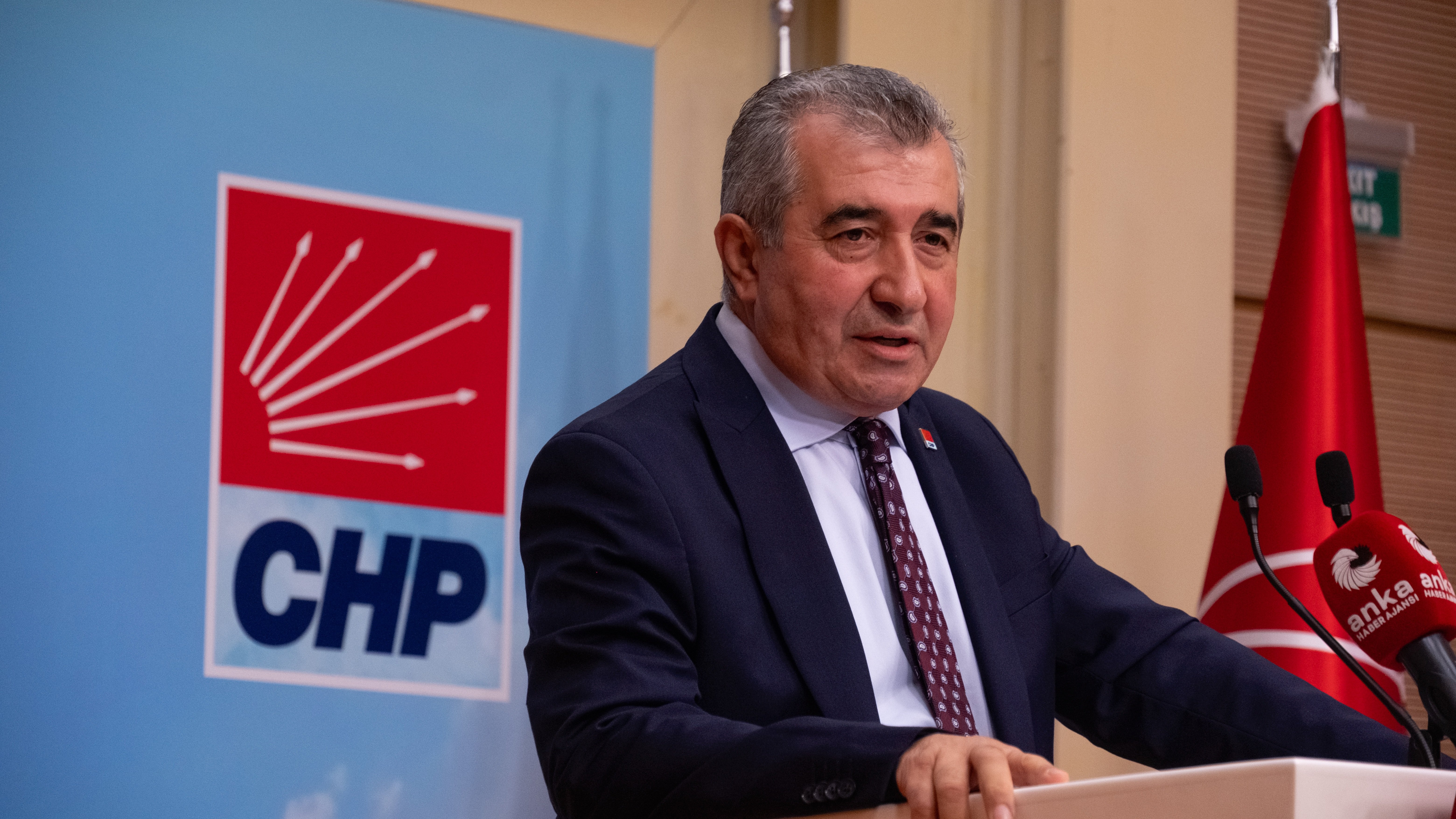 CHP Genel Başkan Yardımcısı Necdet Saraç basın toplantısı düzenledi