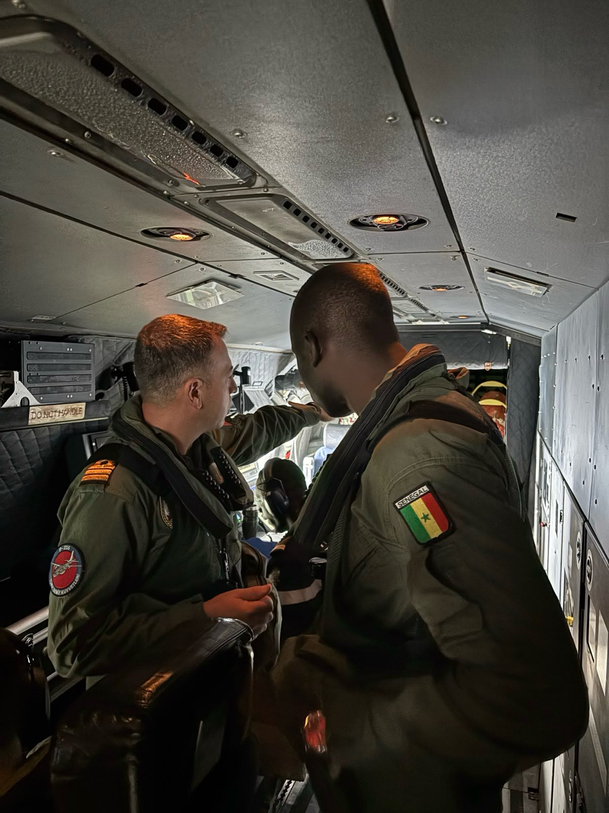 MSB Senegal gözetim uçuşları