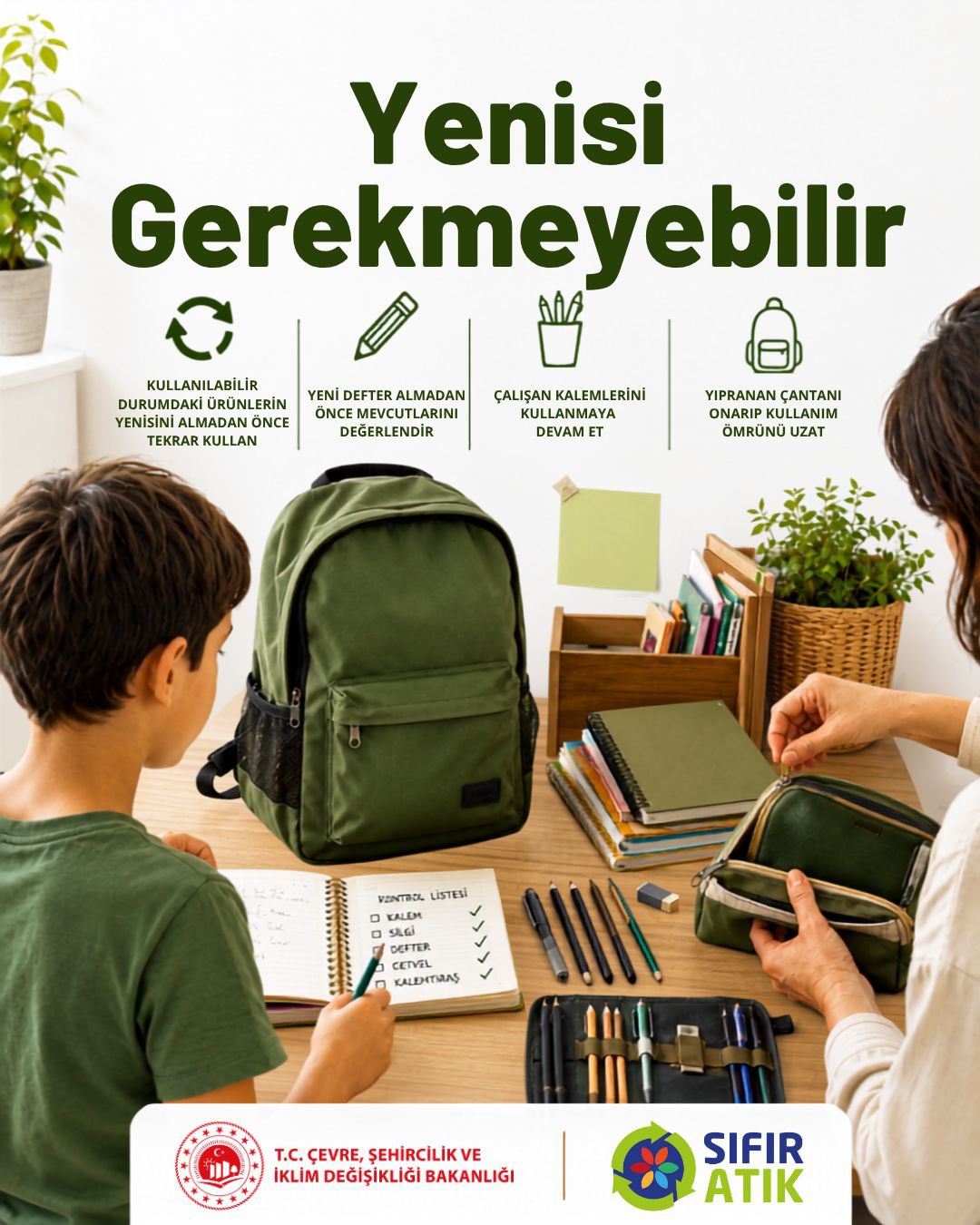 Öğrenciler Sıfır Atık etkinlikleriyle bilinçleniyor