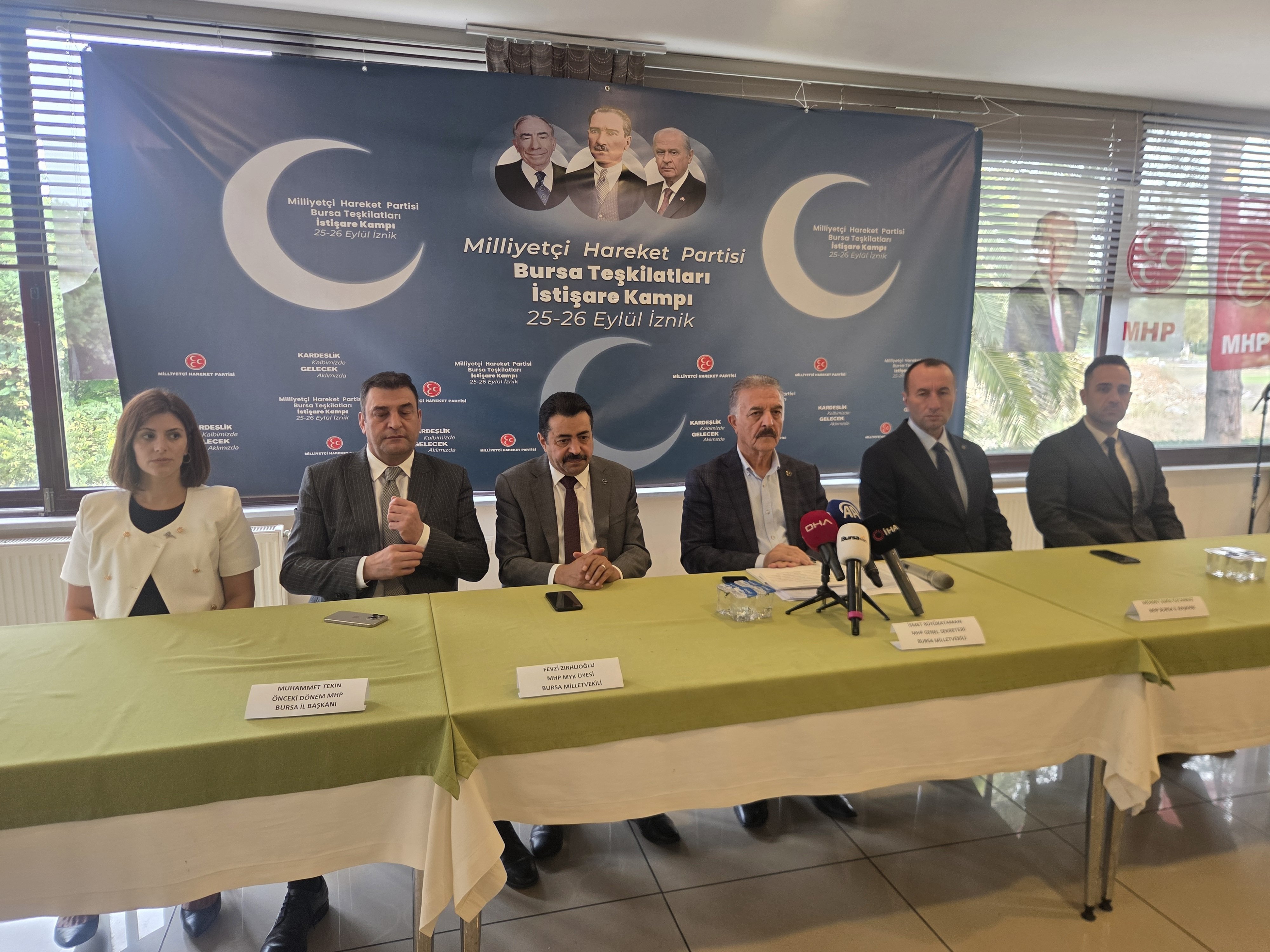 MHP Genel Sekreteri İsmet Büyükataman Bursa istişare kampı
