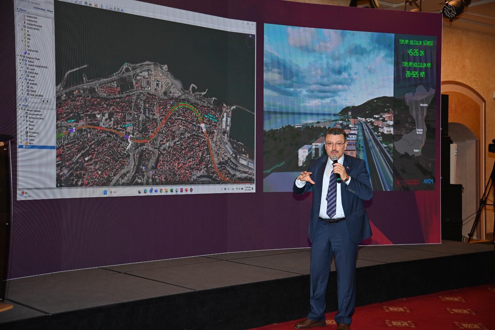 Trabzon Raylı Sistem Projesi İstasyon Görseli