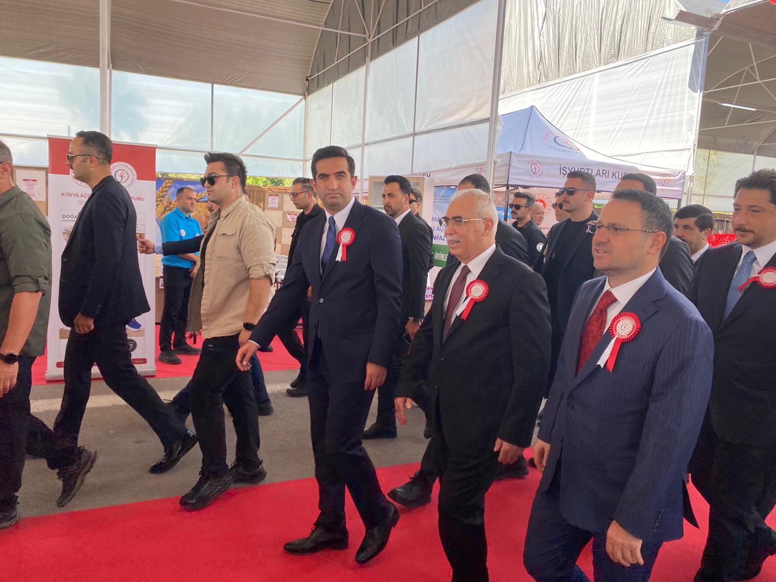 Adalet Bakanı Akın Gürlek İşyurtları Fuarı açılışında konuştu