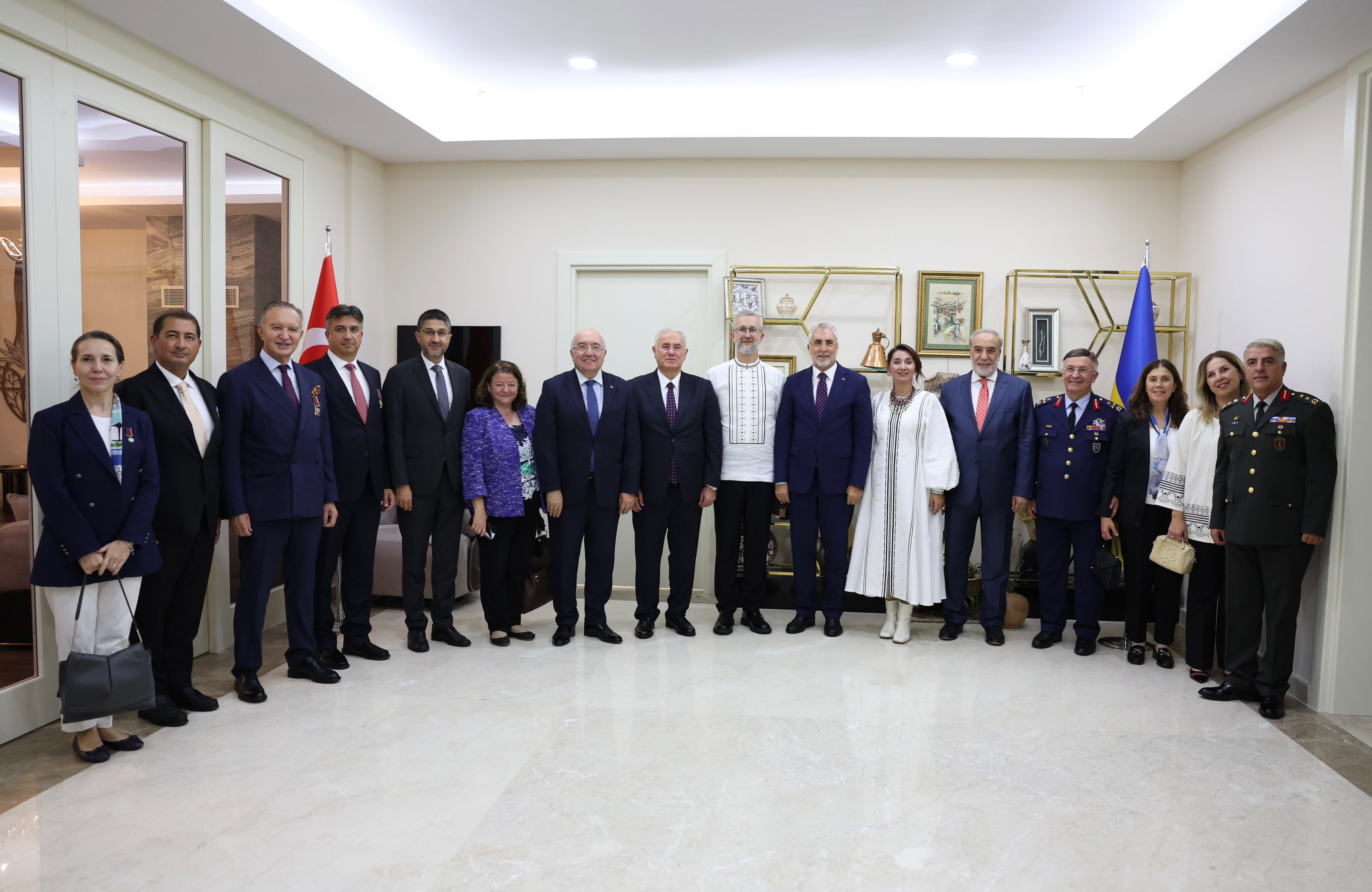 Vedat Işıkhan Ukrayna bağımsızlık resepsiyonu konuşması