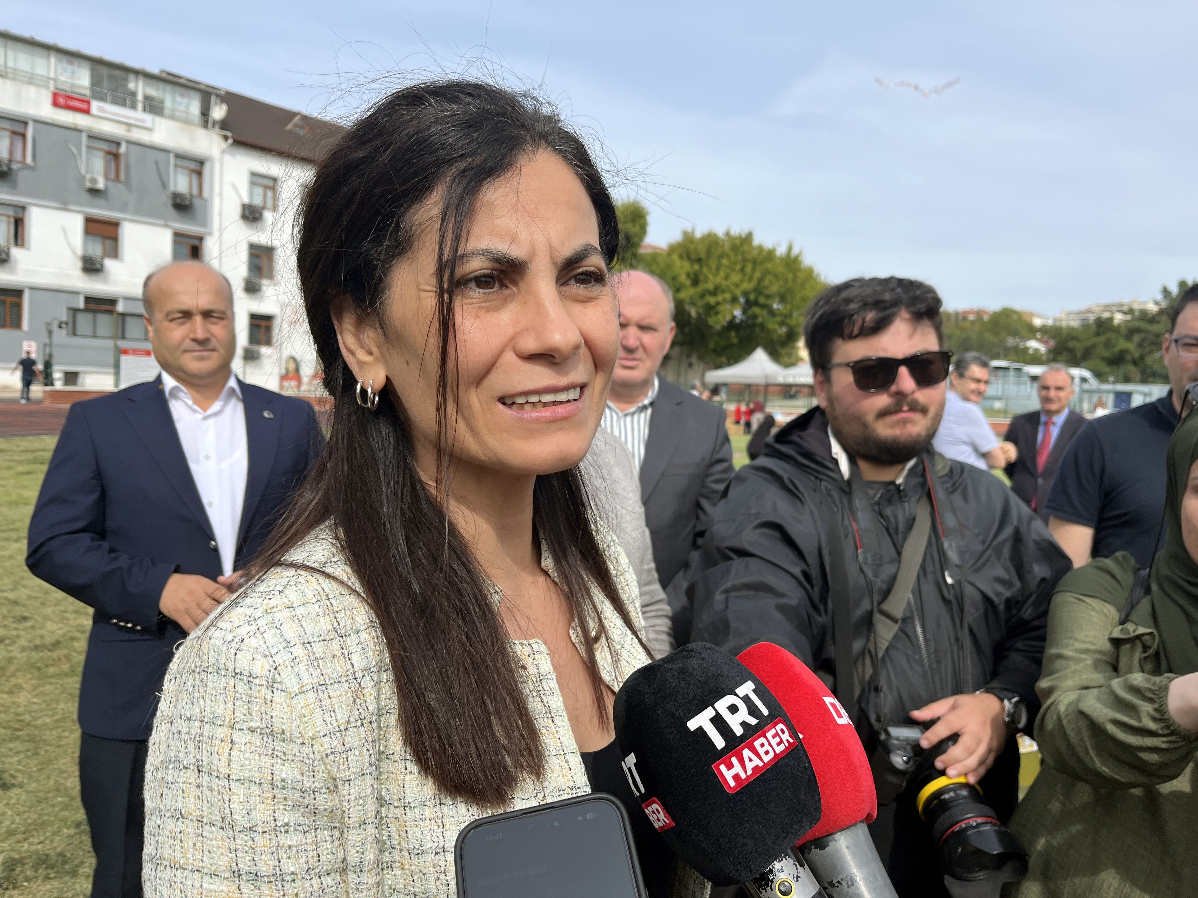 Edirne Şükrüpaşa Atletizm sahasında düzenlenen etkinlik renkli görüntülere sahne oldu