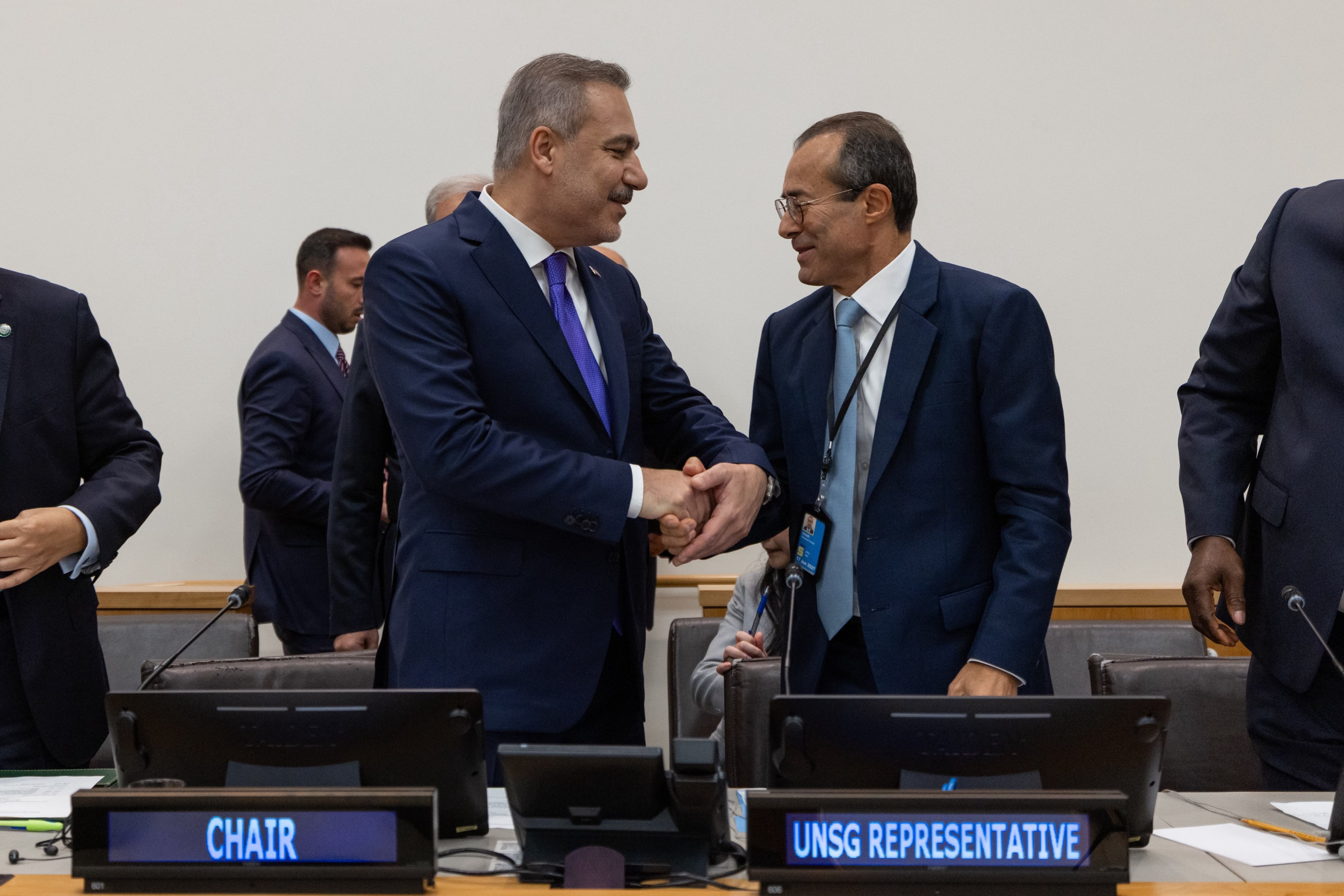 Hakan Fidan İİT koordinasyon toplantısı görüntüleri