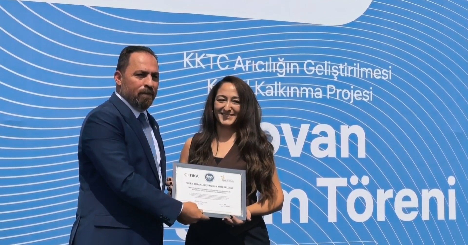TİKA Başkanı Abdullah Eren KKTC arıcılık projesi konuşması