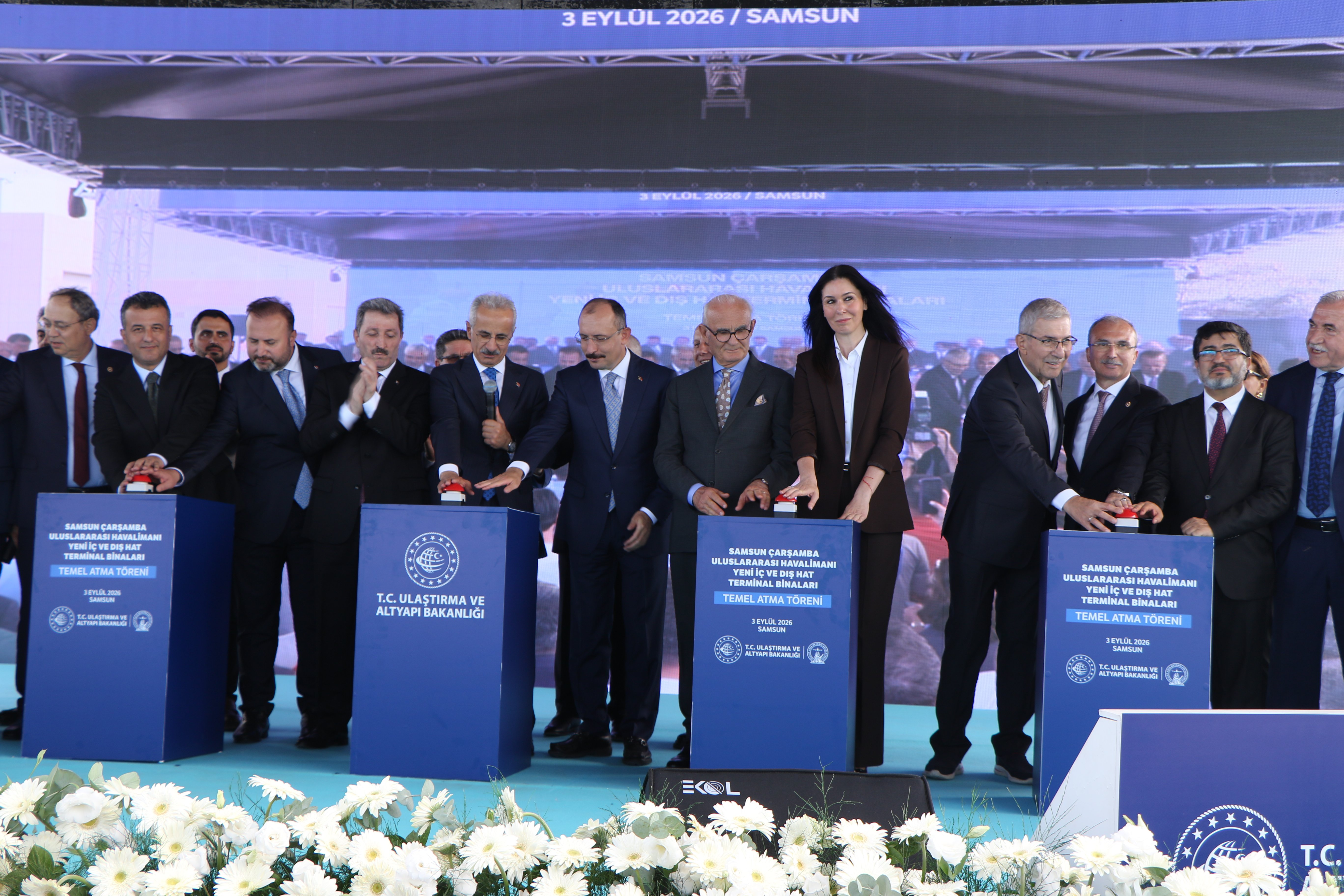 Samsun Havalimanı tören