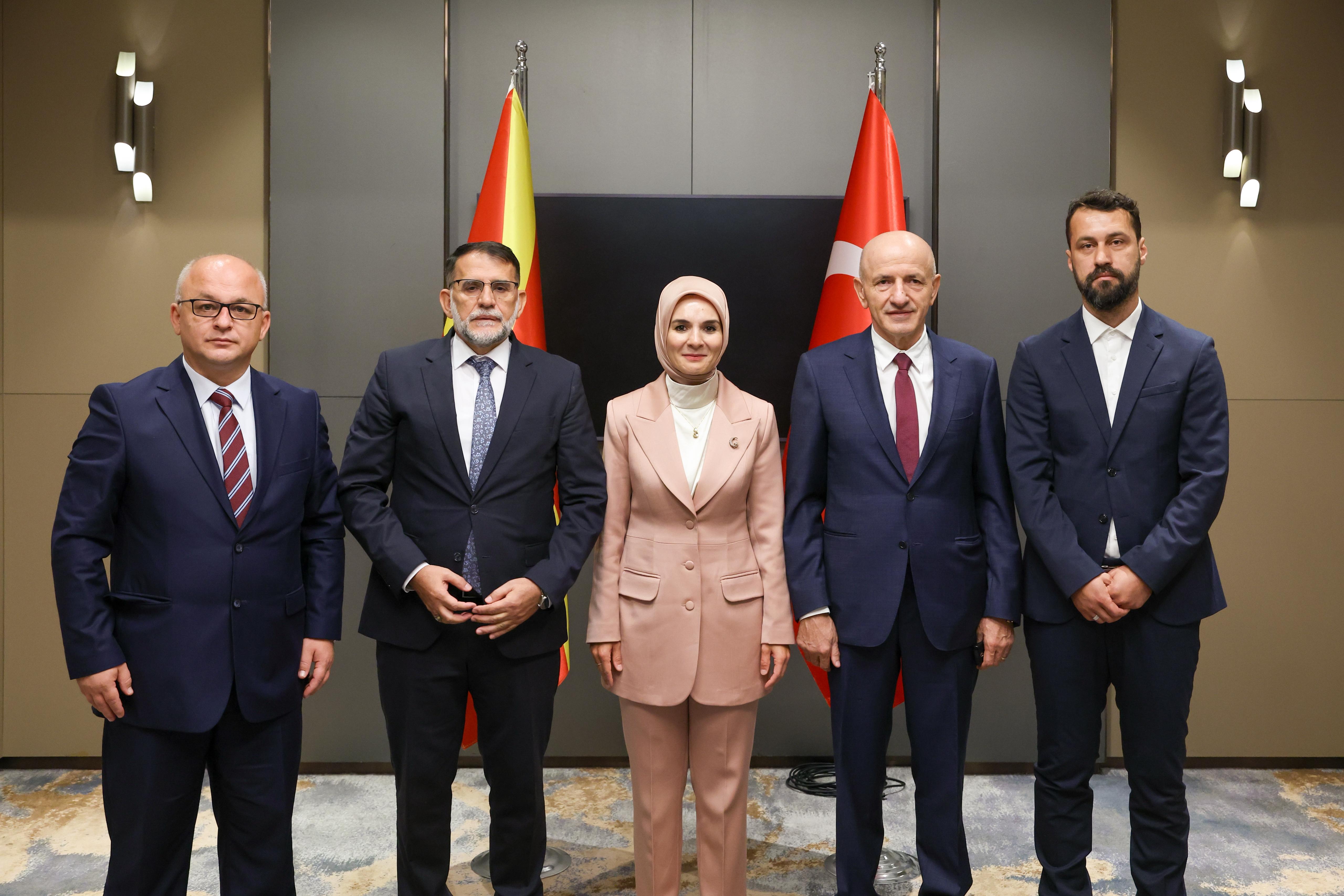 Bakan Göktaş ve Velkovkski
