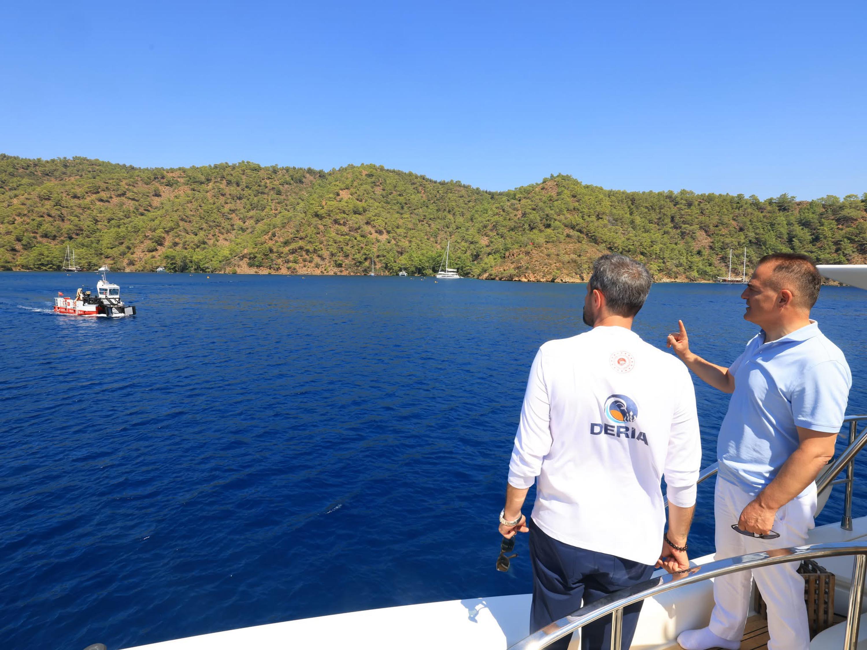 Muğla Valisi İdris Akbıyık Fethiye Körfezi incelemeleri