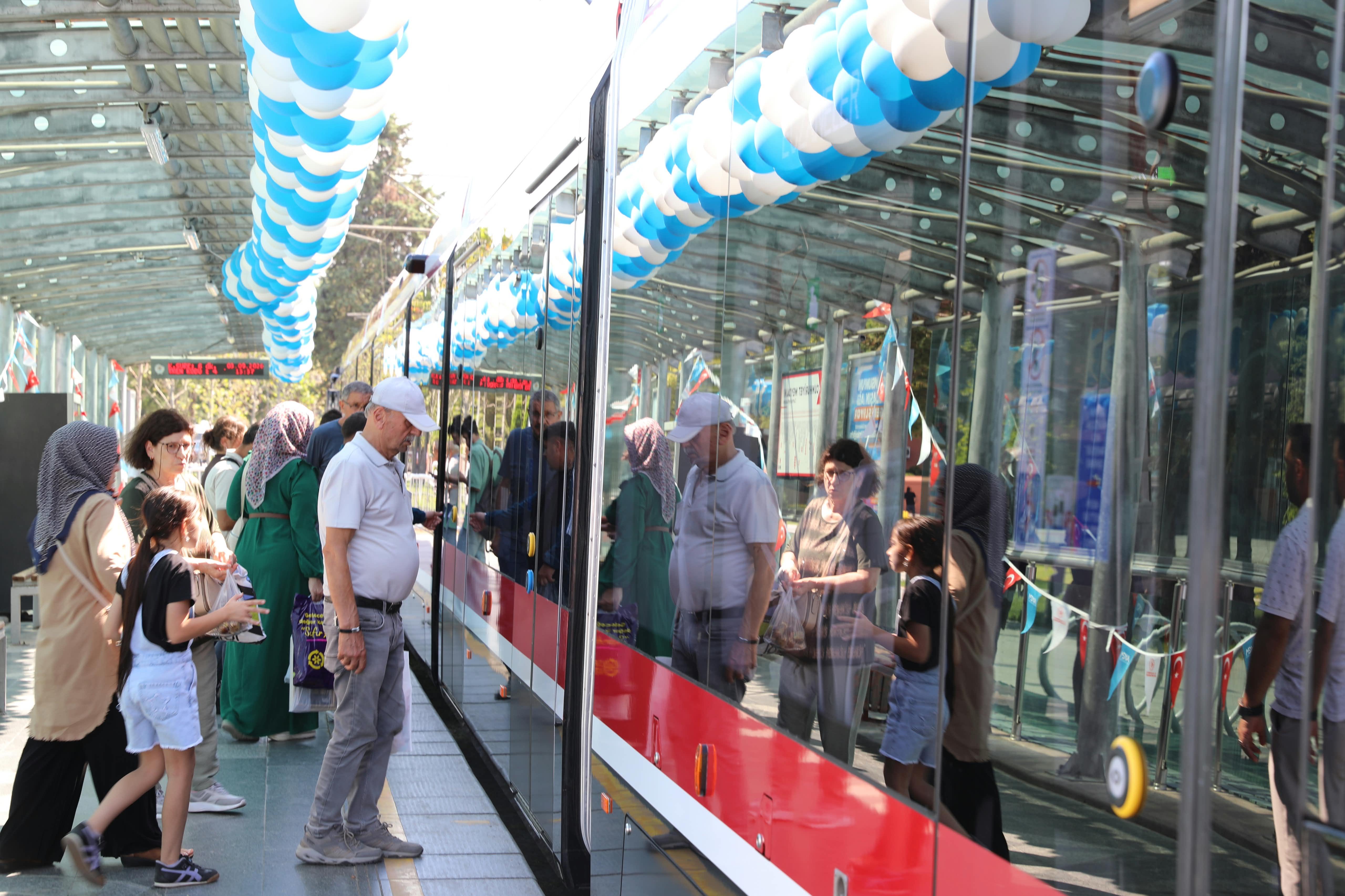 Samsun yeni tramvay istasyonu