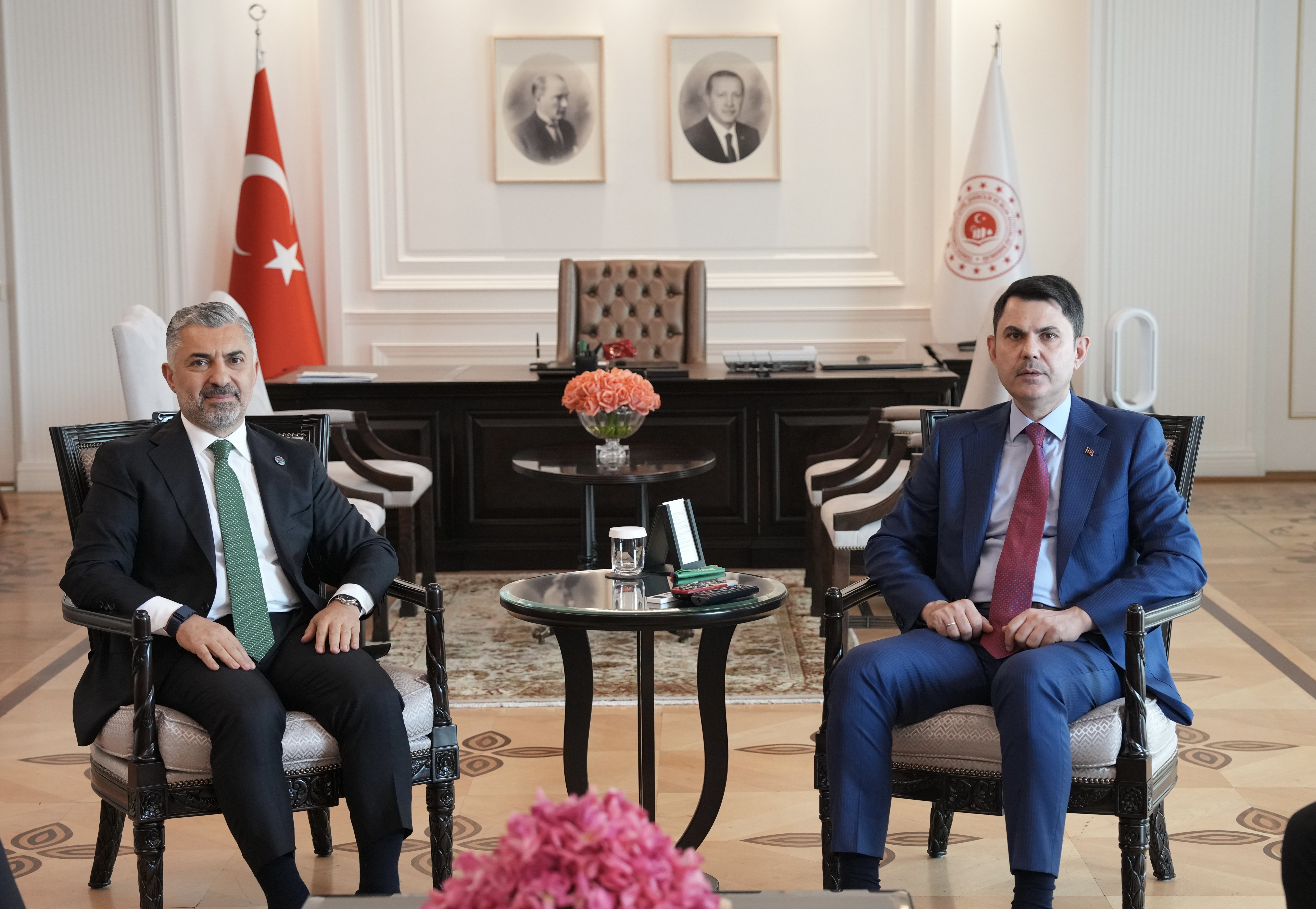 Bakan Kurum ve Türk Telekom CEO
