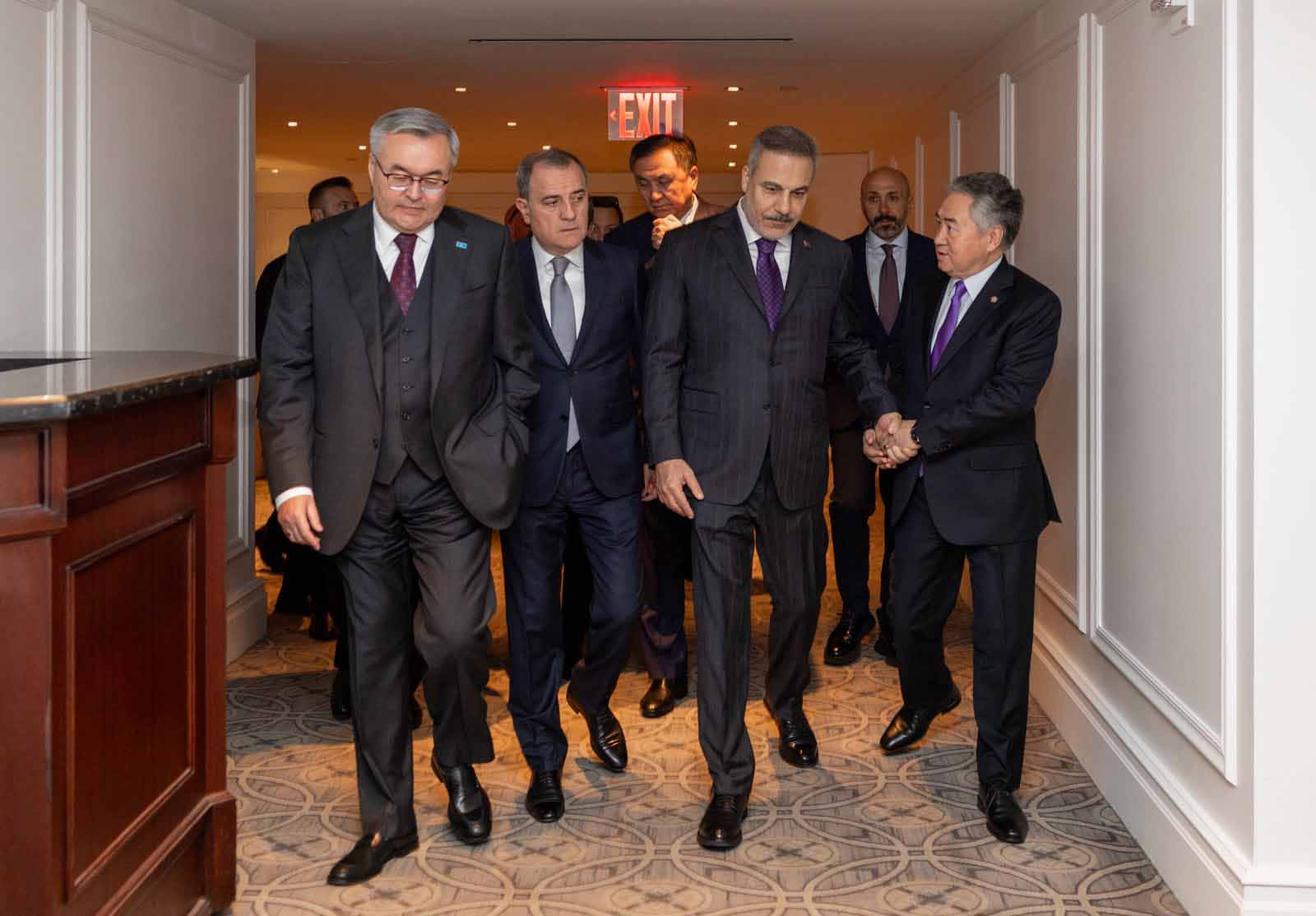 TDT üyesi ve gözlemci ülkelerin dışişleri bakanları New York