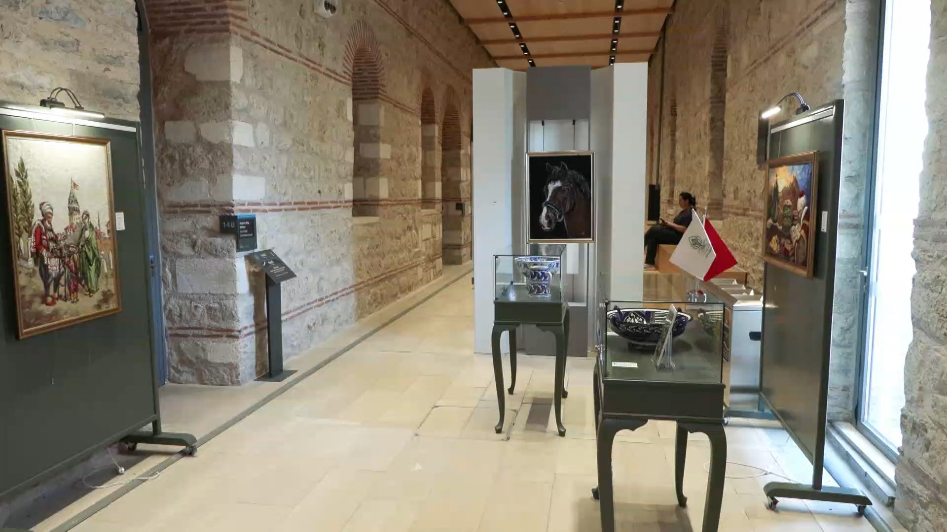 Geleneksel keçe sanatçısı Nihal Hoşgel eserleri