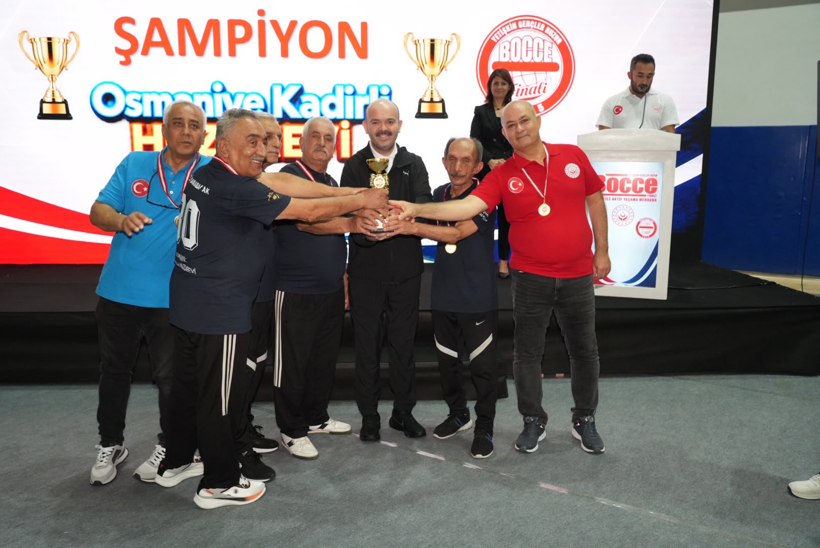 Osmaniye Huzurevi Huzur Bocce Ligi Şampiyonu