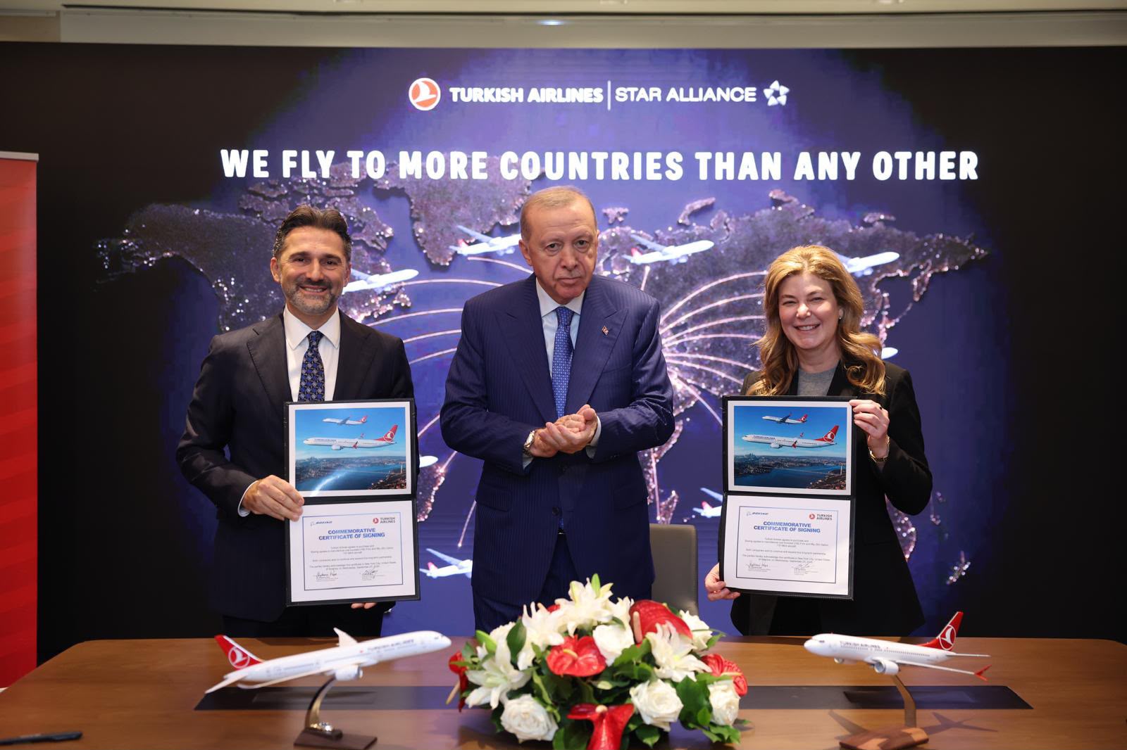 THY filosu Boeing uçakları