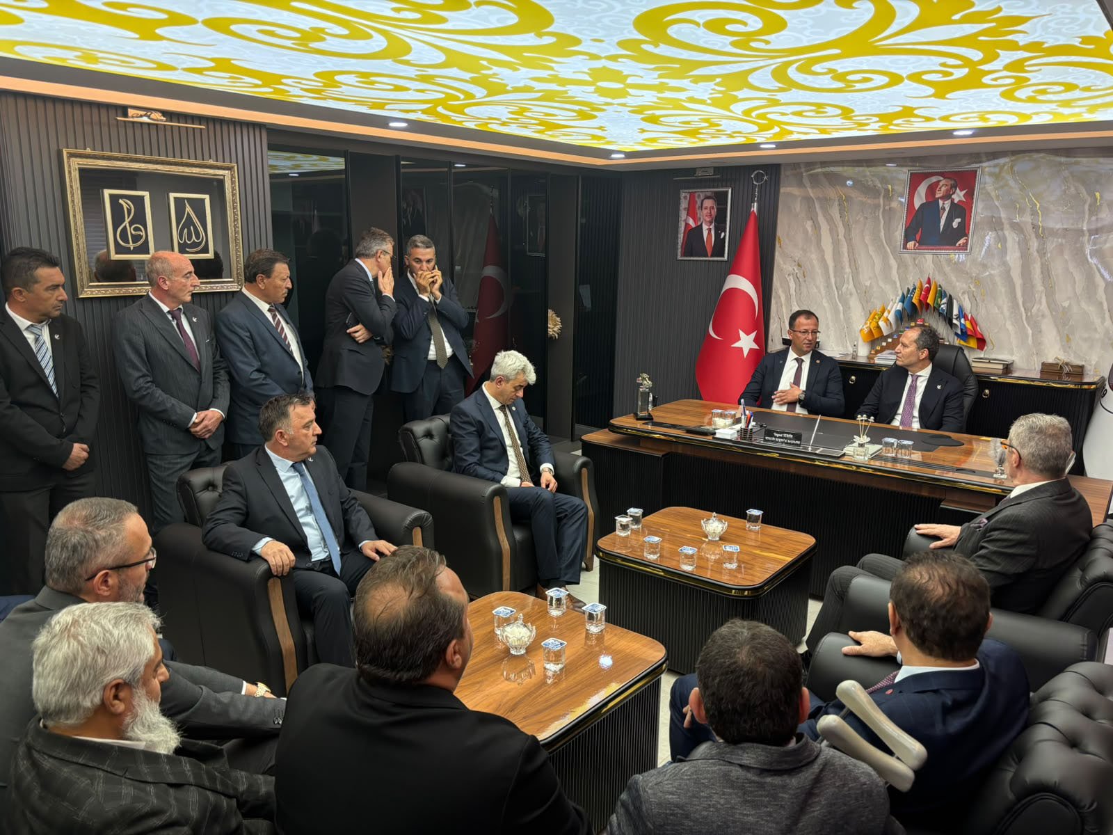 YRP Genel Başkanı Fatih Erbakan, Tepecik Belediyesi