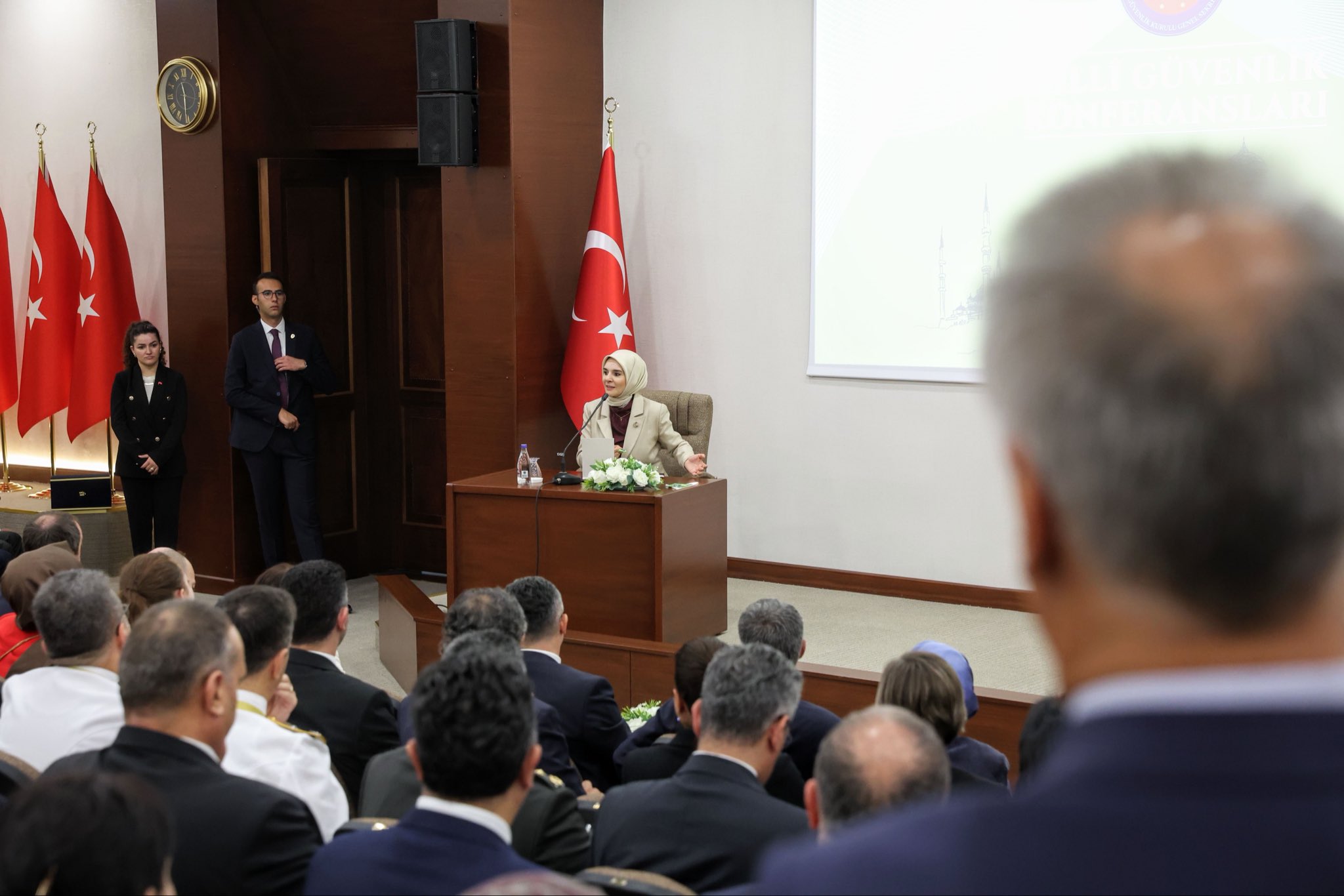 Bakan Göktaş, Milli Güvenlik Konferansları kapsamında sunum yaptı