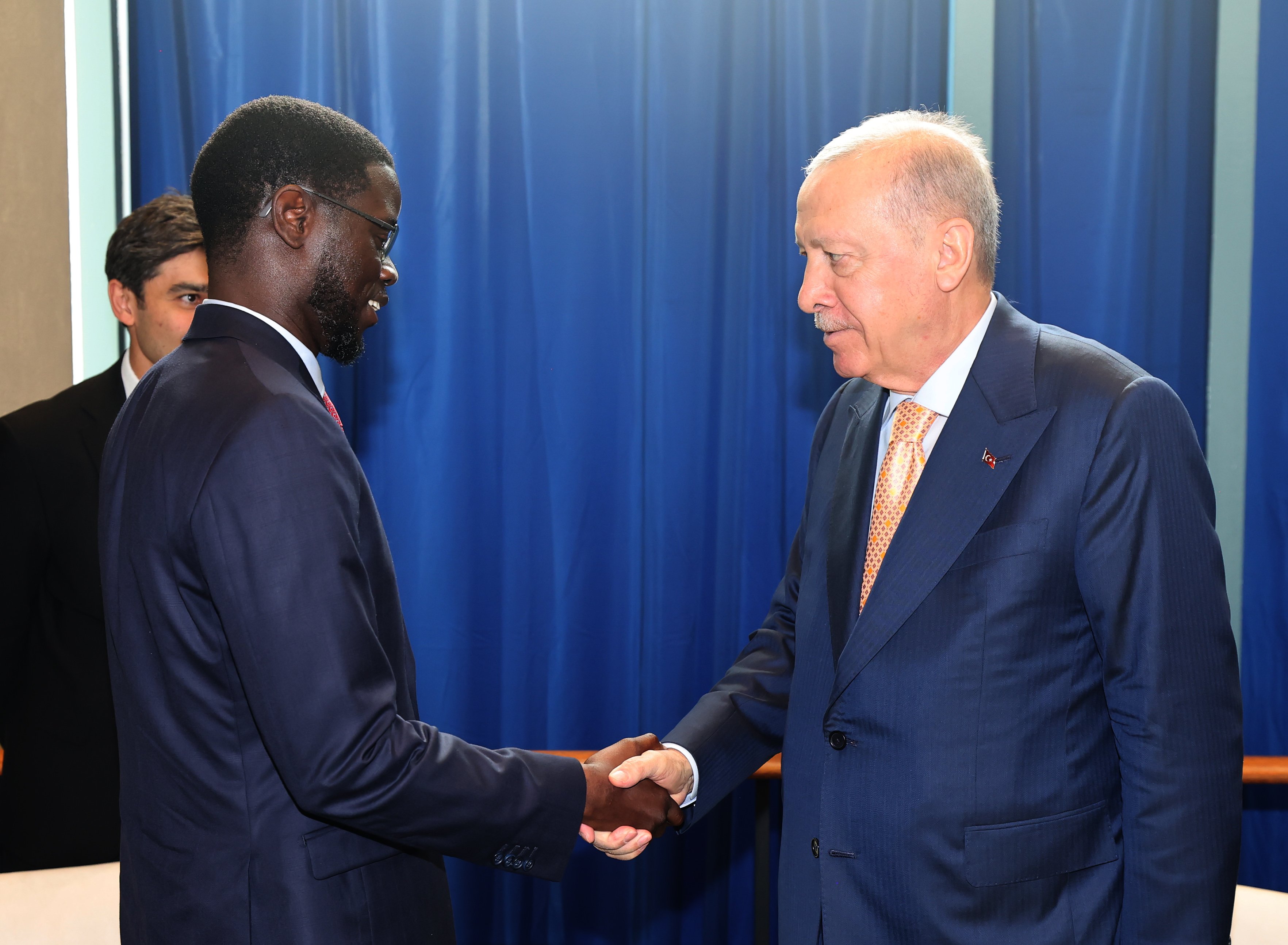 Cumhurbaşkanı Erdoğan Senegal Cumhurbaşkanı Faye görüşmesi