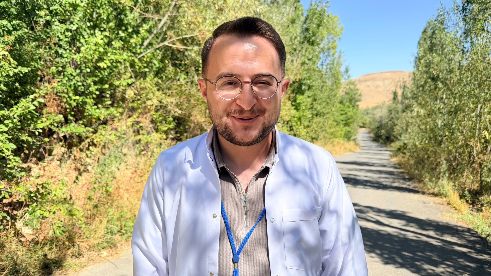 Köylülerle sohbet