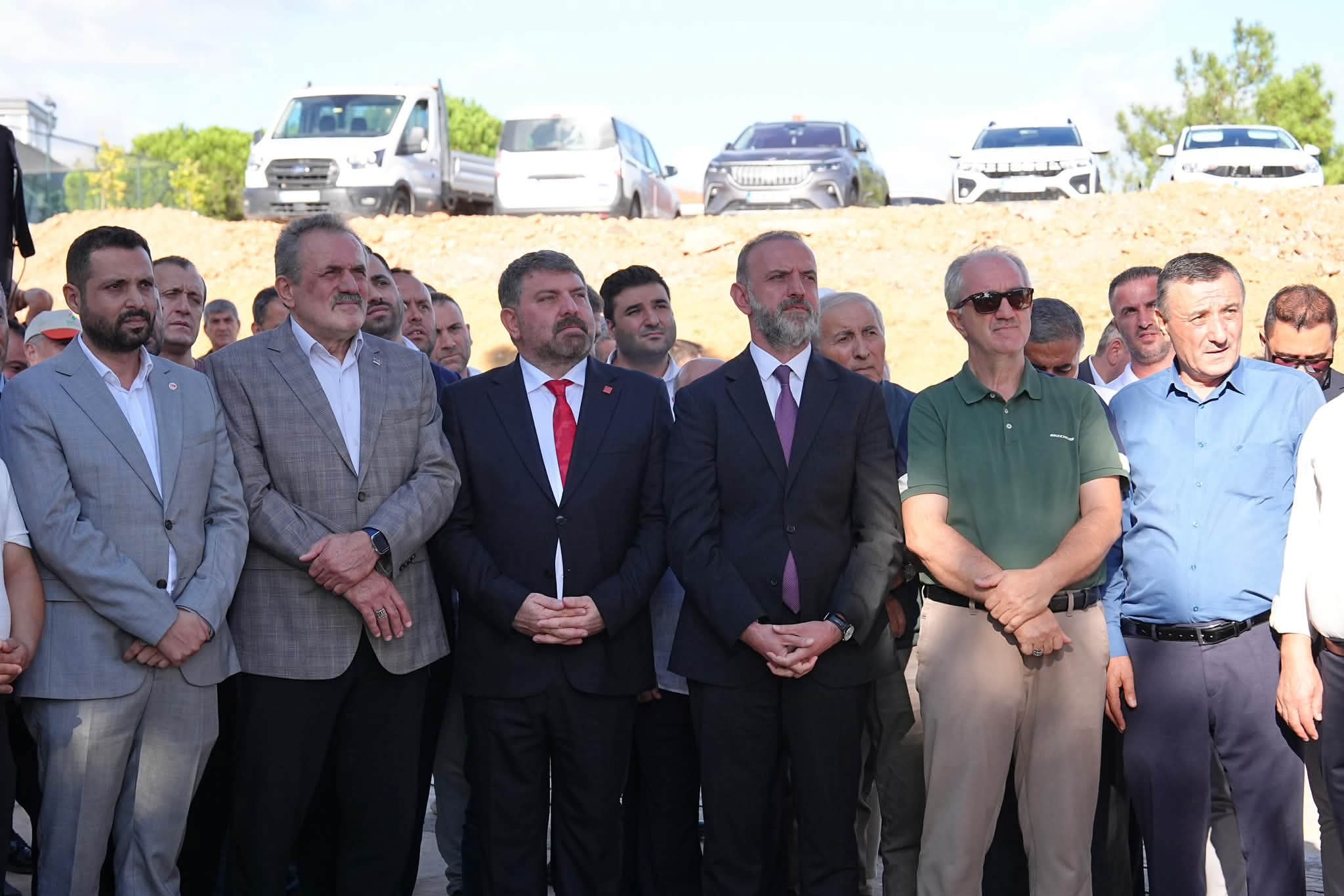 Paşaköy Koru Parkı açılış töreninden genel görünüm