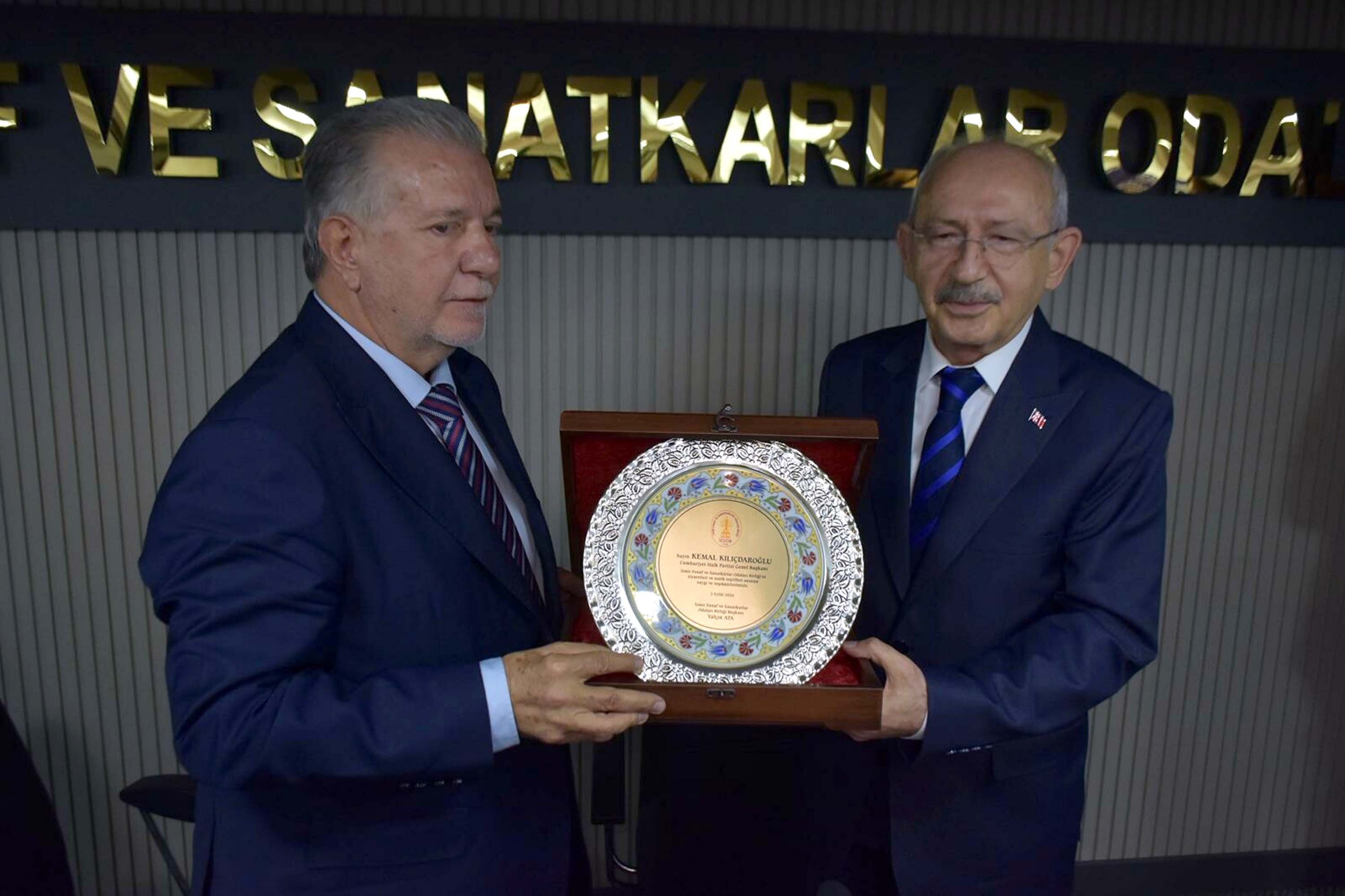 Kılıçdaroğlu esnaf ile sohbet