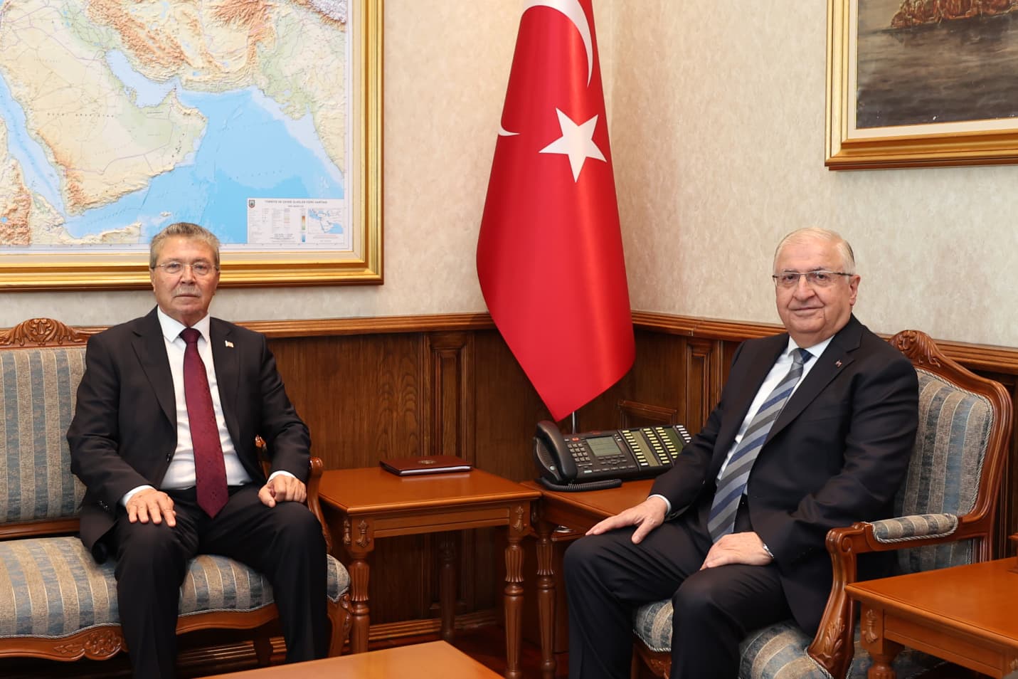 KKTC Başbakanı Ünal Üstel Ankara temasları