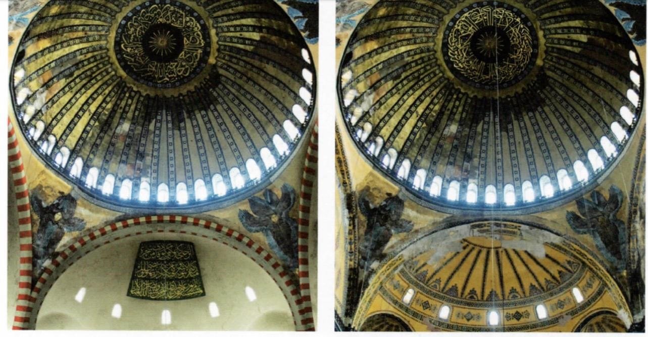 Doğu yarım kubbe yapısal güçlendirme