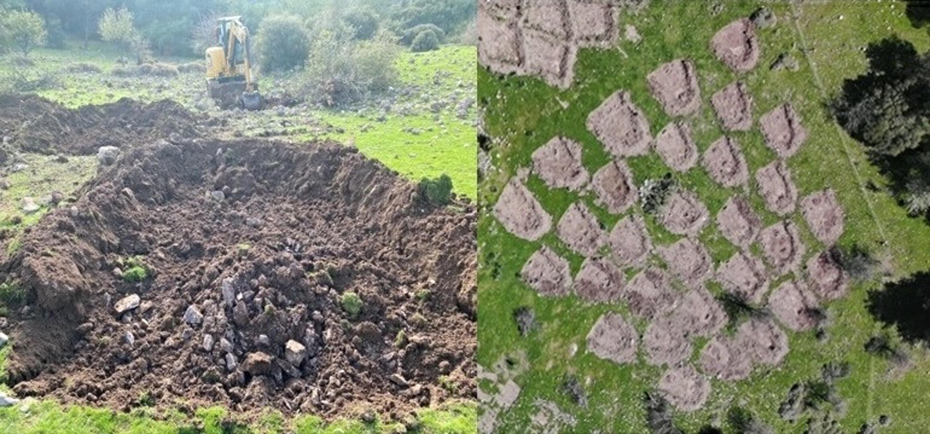 baklava şeklinde su hasadı yöntemi