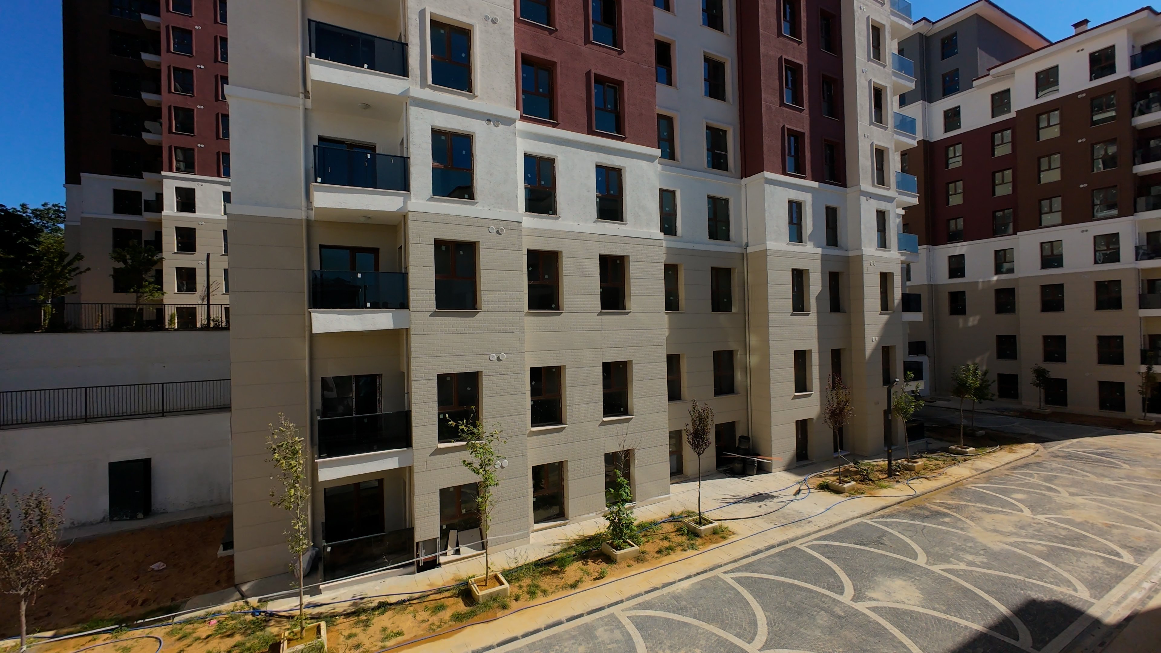 Kiralık sosyal konut projesi kapsamında inşa edilen konutlar