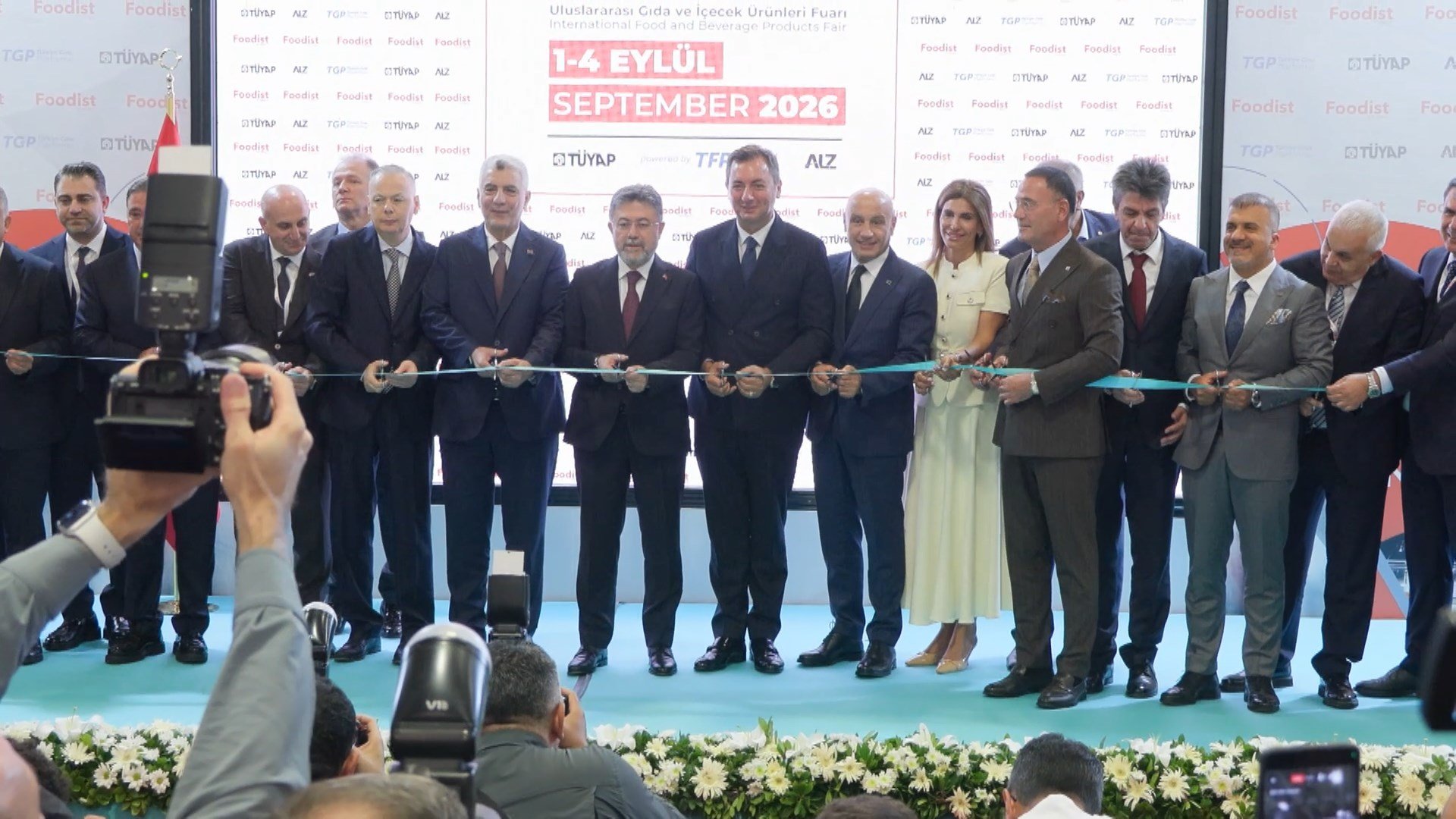 FOODIST İstanbul Fuarı açılışı