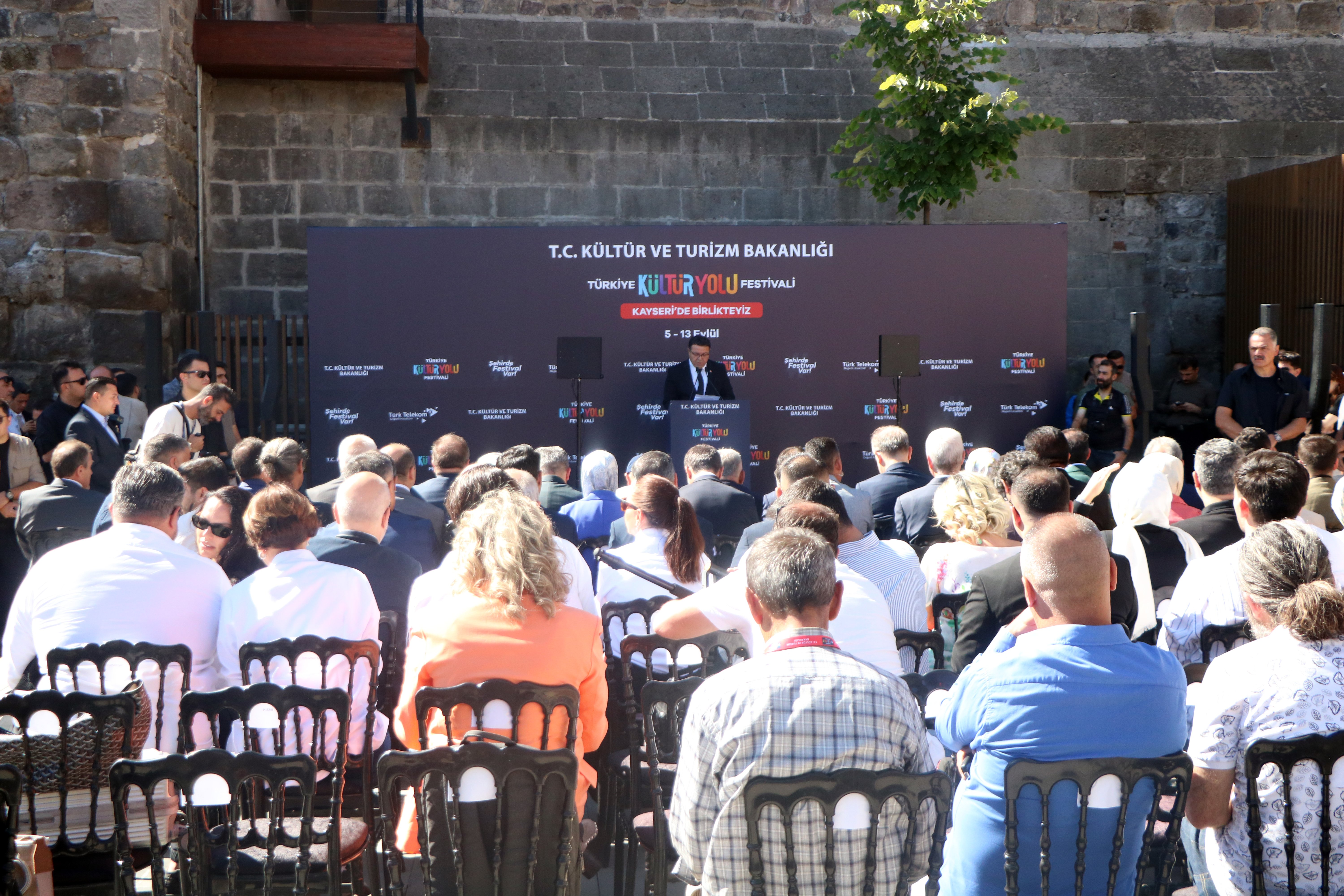 Kayseri Kültür Yolu Festivali açılış töreni