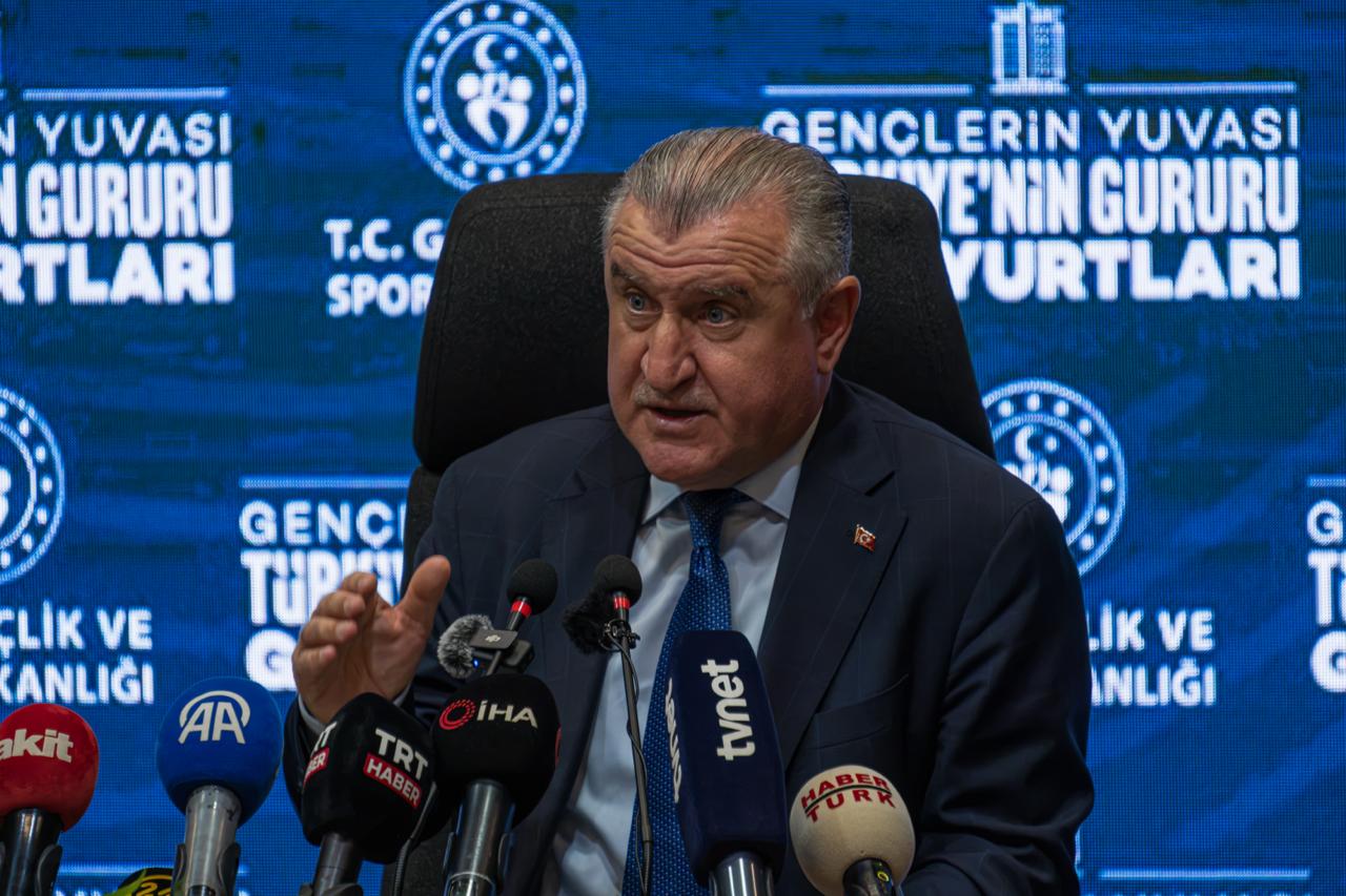 Osman Aşkın Bak GSB yurt yerleştirme sonuçları