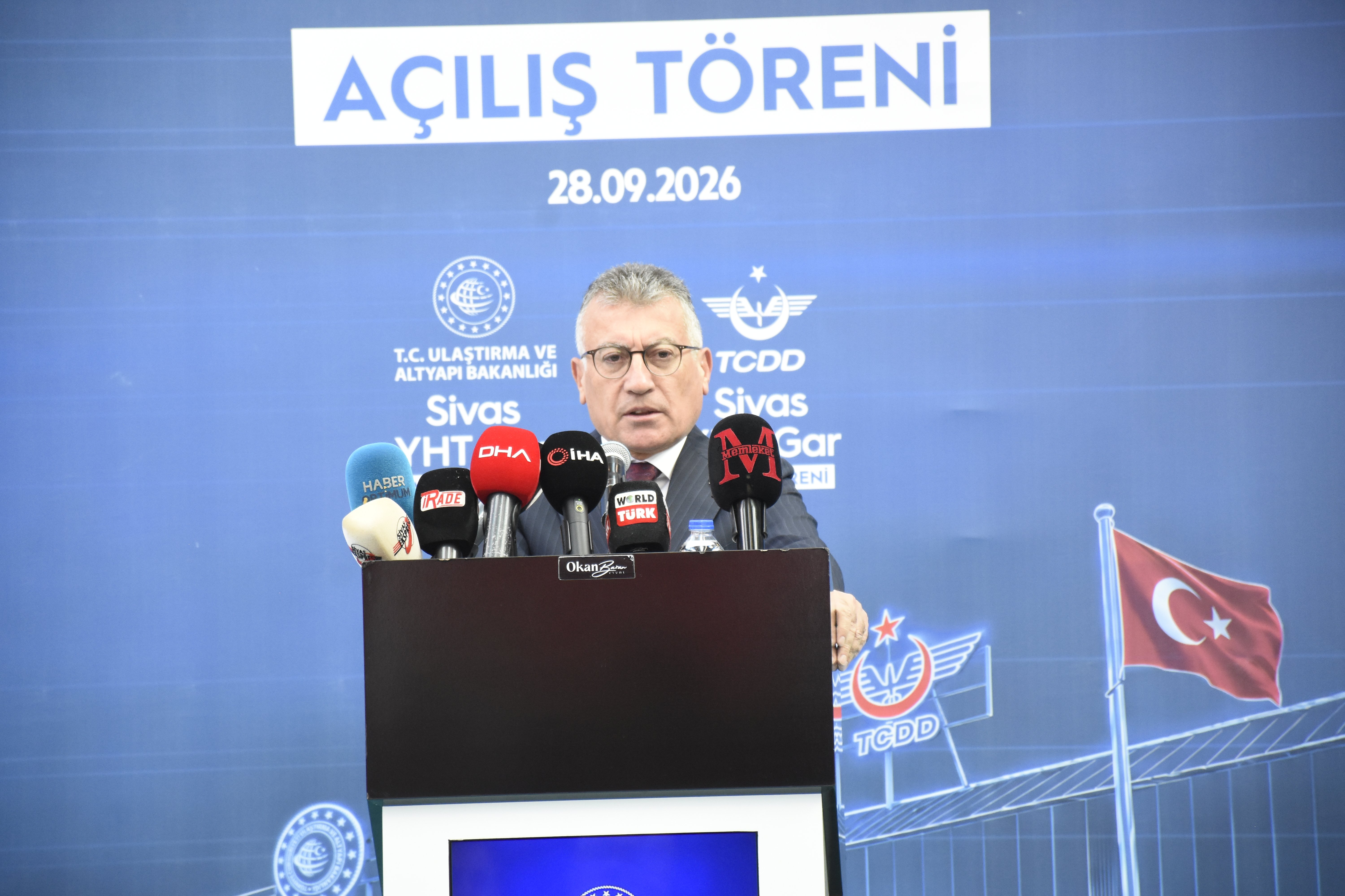 Sivas YHT Garı iç mekan