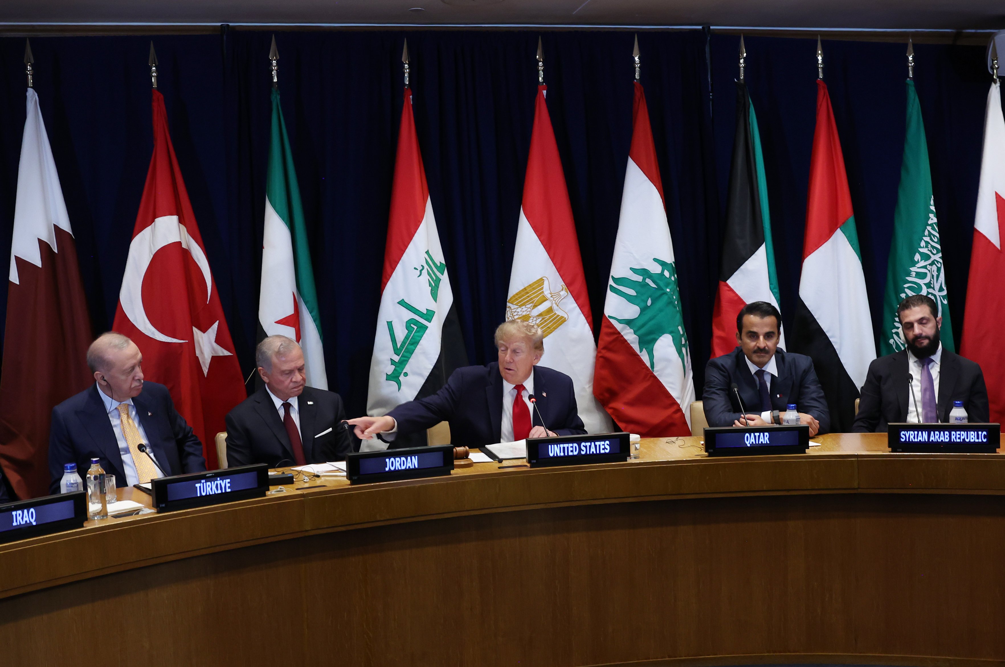 ABD Başkanı Trump zirvede konuşma yaptı