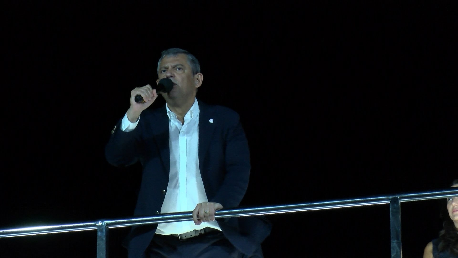 Özgür Özel Üsküdar konuşması