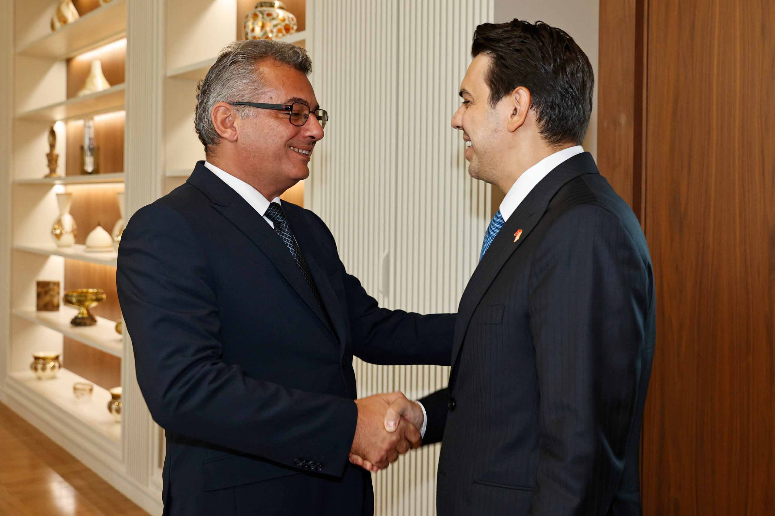 KKTC Cumhurbaşkanı Erhürman, TİKA Başkanı Eren